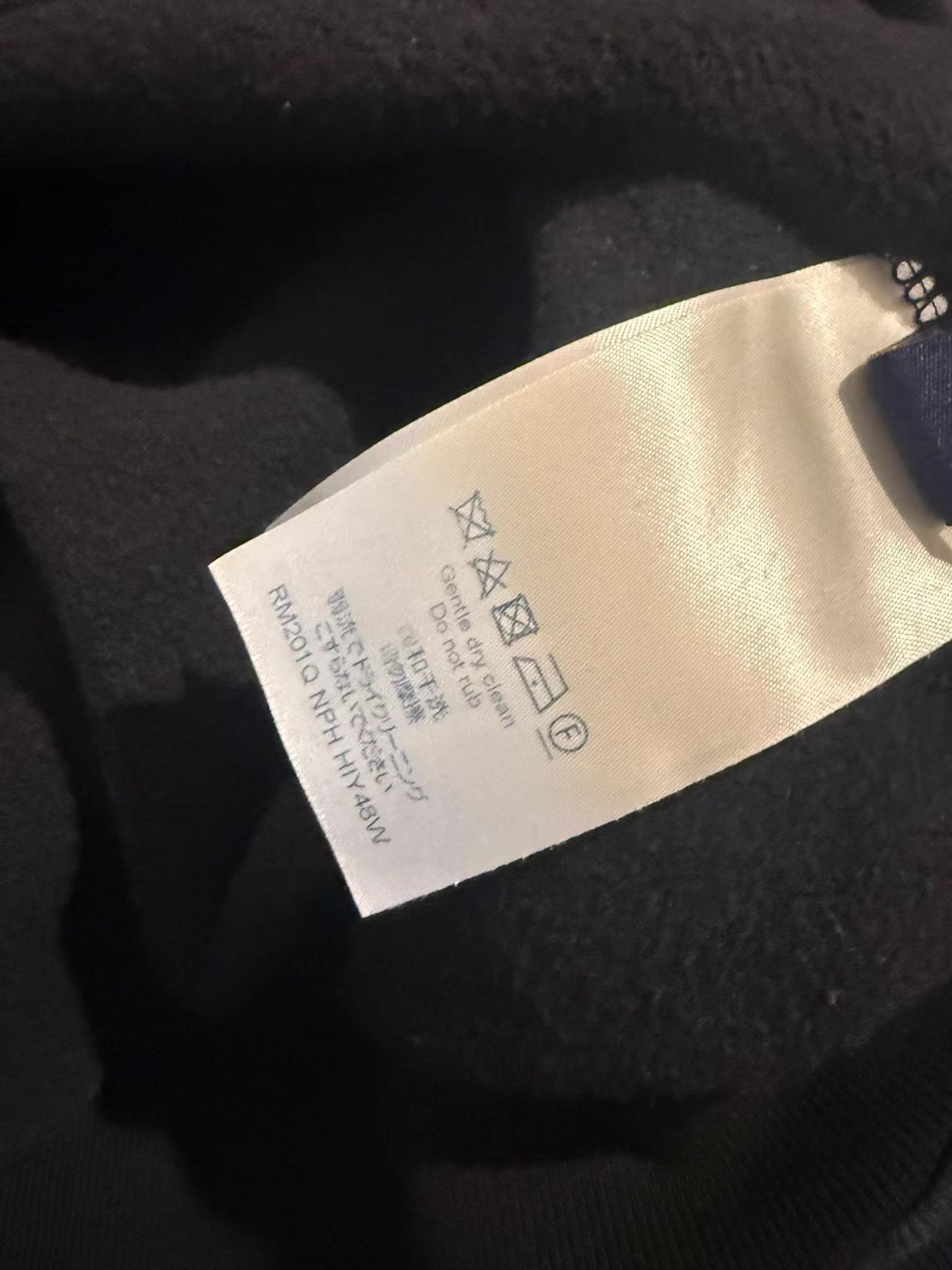 Louis Vuitton LOUIS VUITTON LV Safety Pin & Manual Print Hoodie Ｑ20 Size US XL / EU 56 / 4 - 2 Thumbnail
