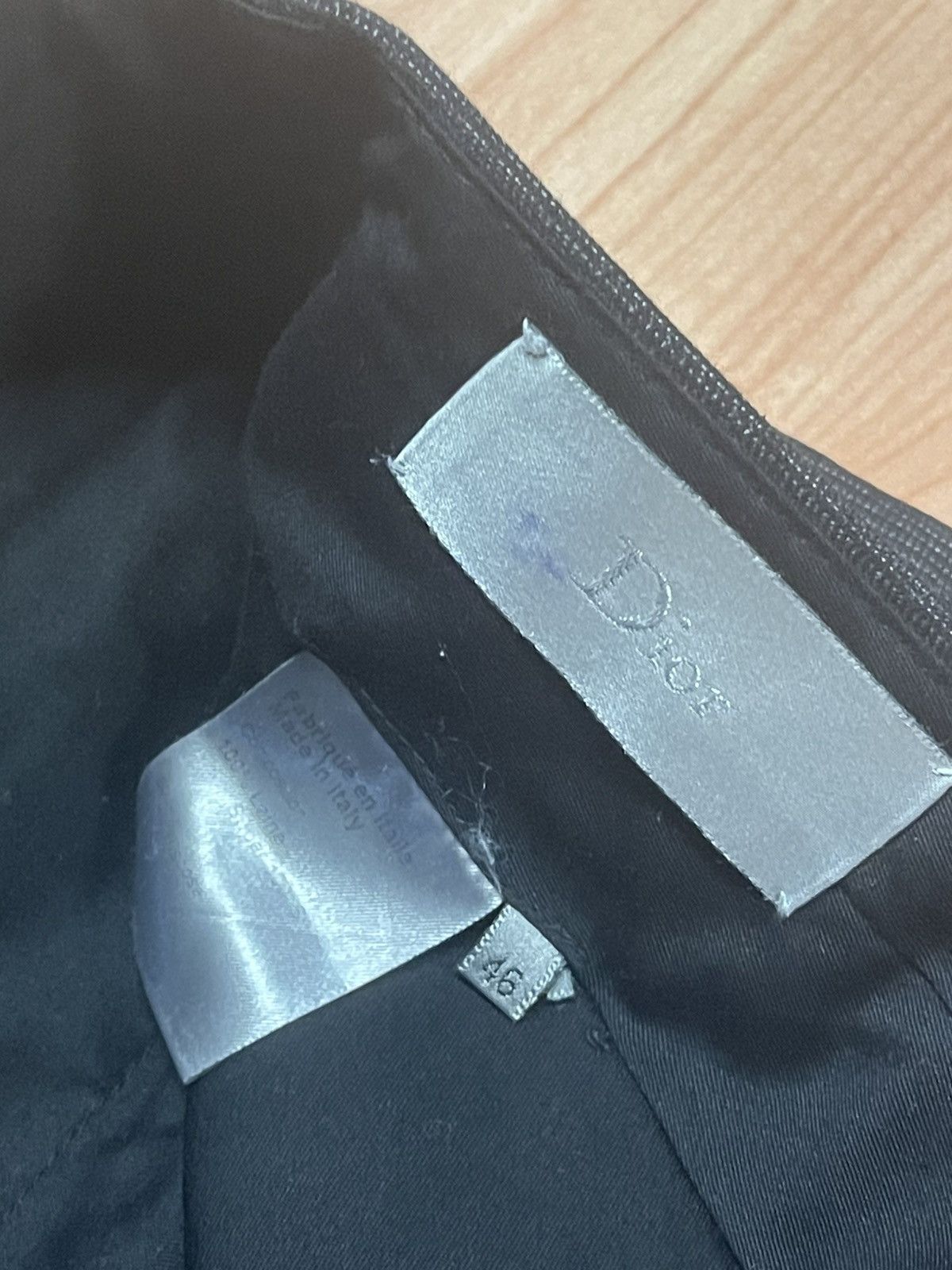 Dior Dior Homme grey check slacks pants sz46 kva hedi slimane Size 46S - 5 Thumbnail