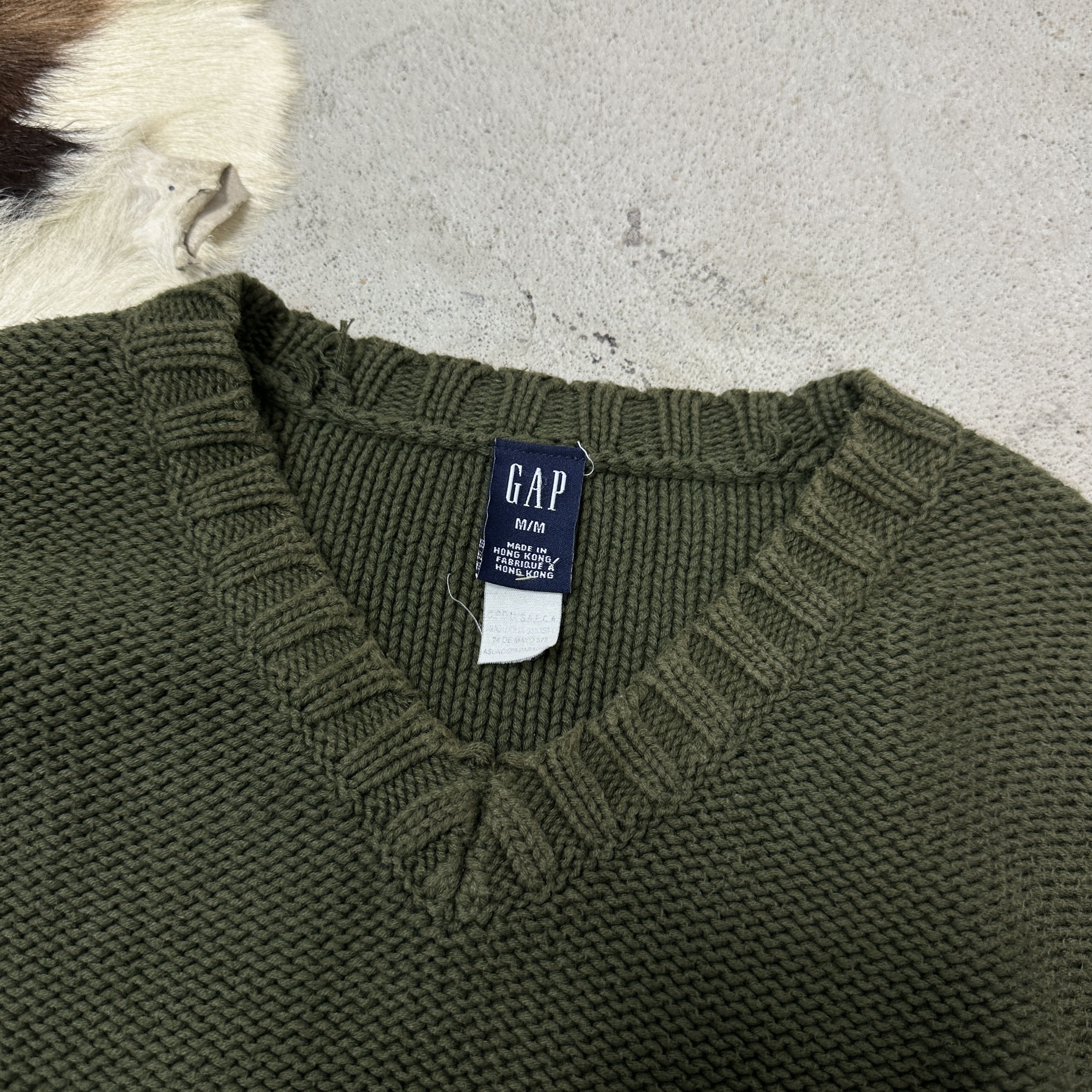 Gap Vintage Streetwear Cottage Military Styled GAP Sweater Y2K Size US M / EU 48-50 / 2 - 6 Thumbnail