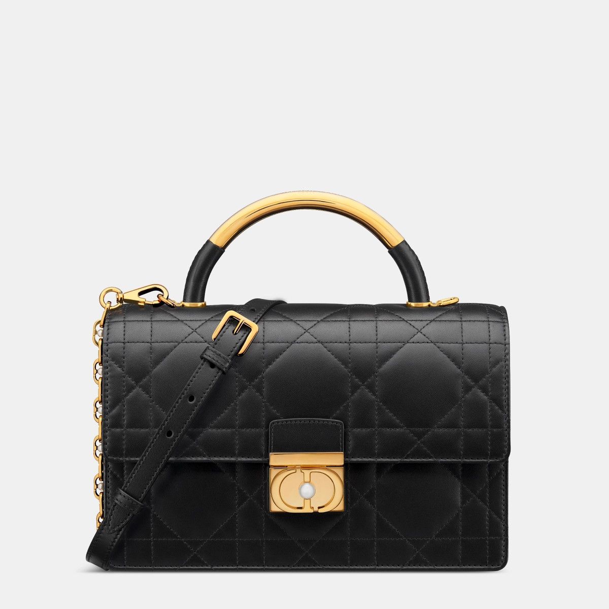 Dior o1bcso1str0226 Size:OS/Medium Ange Bag in Black Size ONE SIZE - 2 Thumbnail