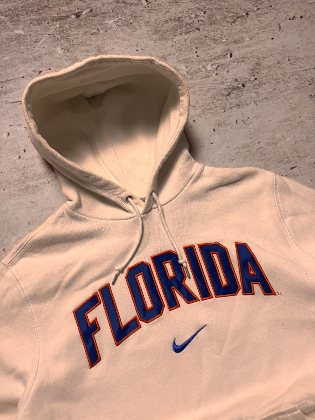 Nike × Vintage NIKE FLORIDA VINTAGE CENTER LOGO OVERSIZE BOXY HOODIE Size US XL / EU 56 / 4 - 3 Thumbnail