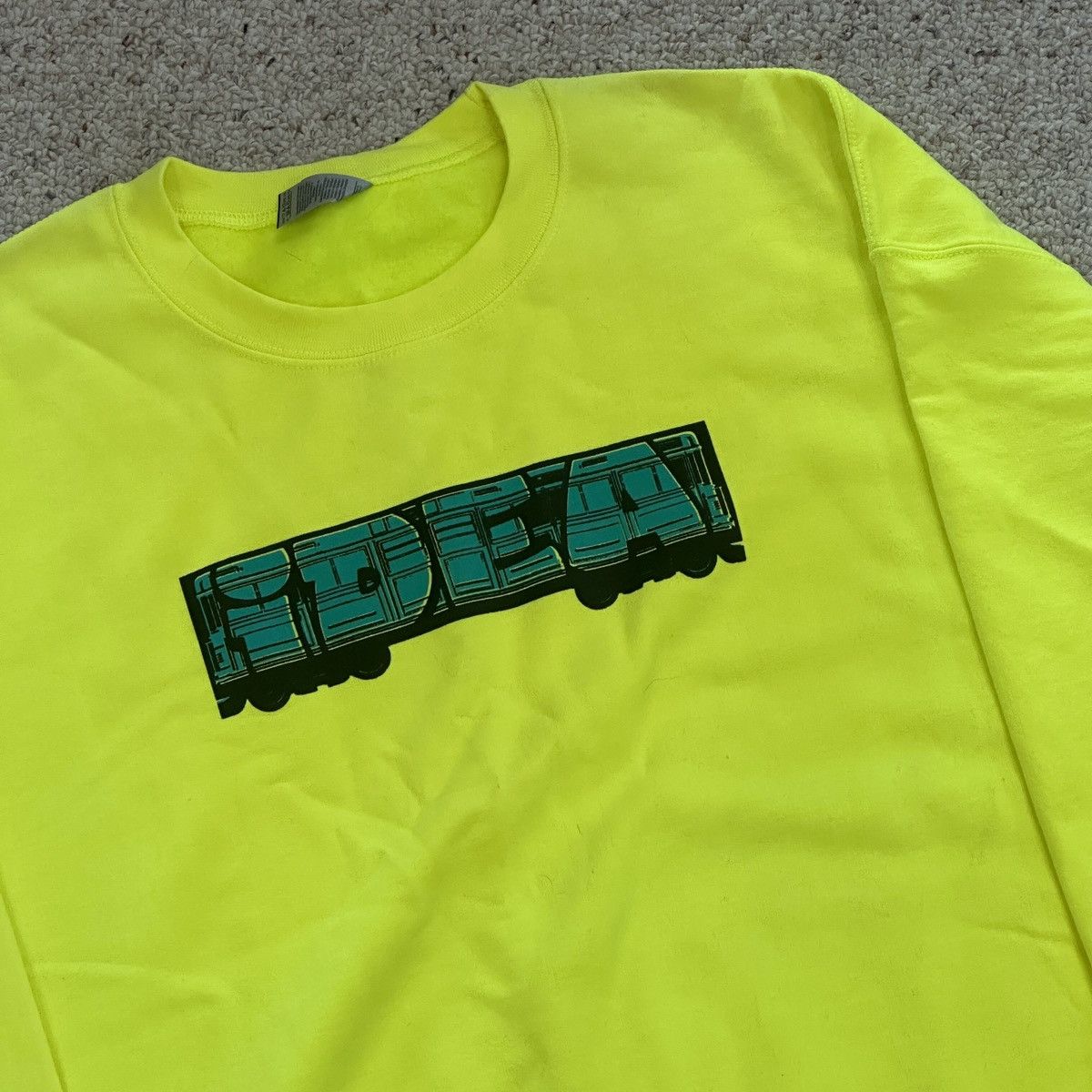 Vintage Idea Skateshop Graffiti Sweater Size US XL / EU 56 / 4 - 2 Thumbnail