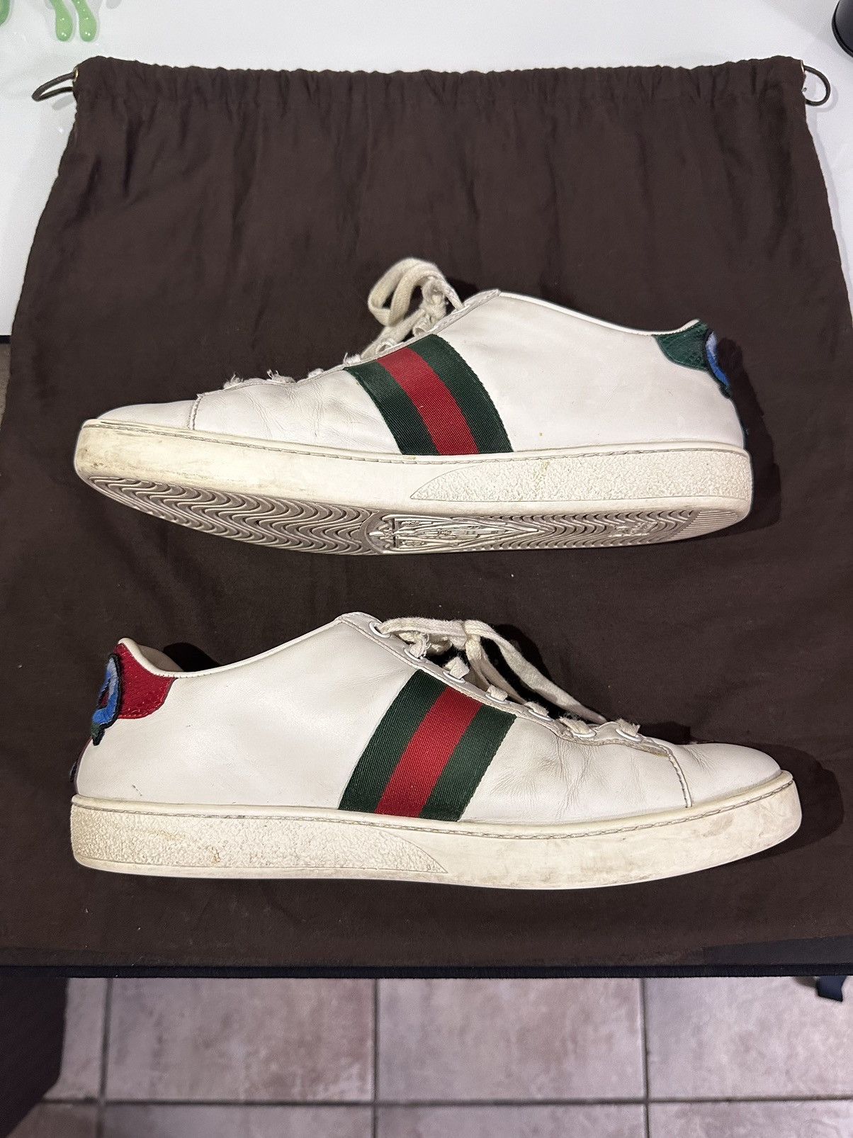Gucci Flower Sneakers Size US 9 / IT 39 - 14 Thumbnail