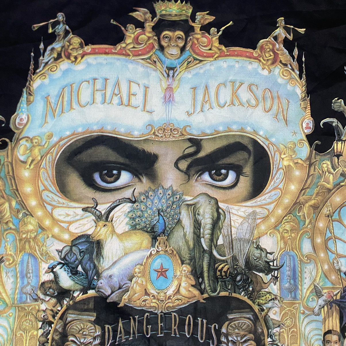 Michael Jackson Rare Banner Michael Jackson Dangerous Wallart Poster tapetry Size ONE SIZE - 5 Thumbnail