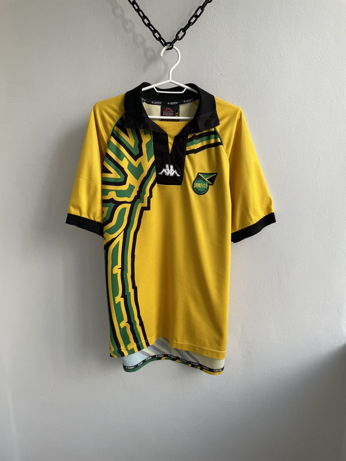 Vintage Jamaica 1998 1999 2000 Home Football Soccer Jersey Shirt VTG Size US XL / EU 56 / 4 - 1 Thumbnail