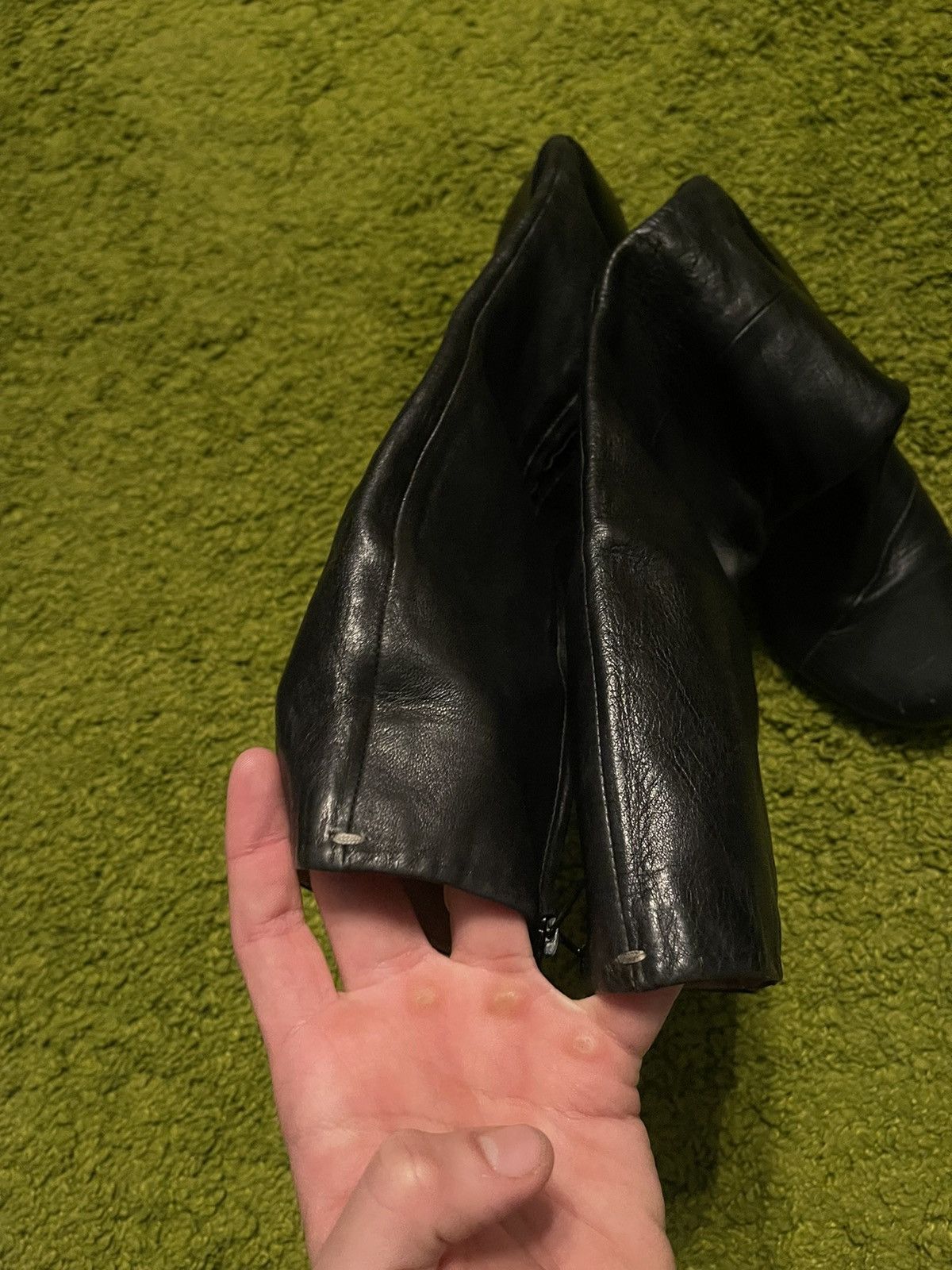 Designer × Maison Margiela Maison Martin Margiela avant garde real leather high boots Size US 7 / IT 37 - 7 Thumbnail