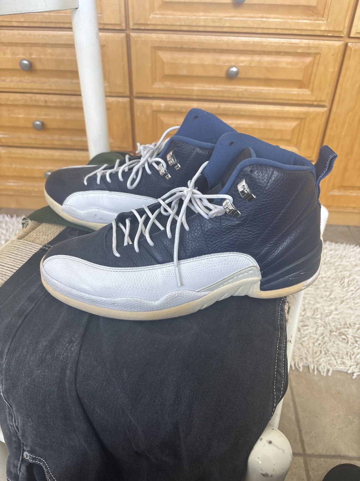 Jordan Brand Jordan 12 “Indigo” Size 11 Size US 11 / EU 44 - 1 Thumbnail