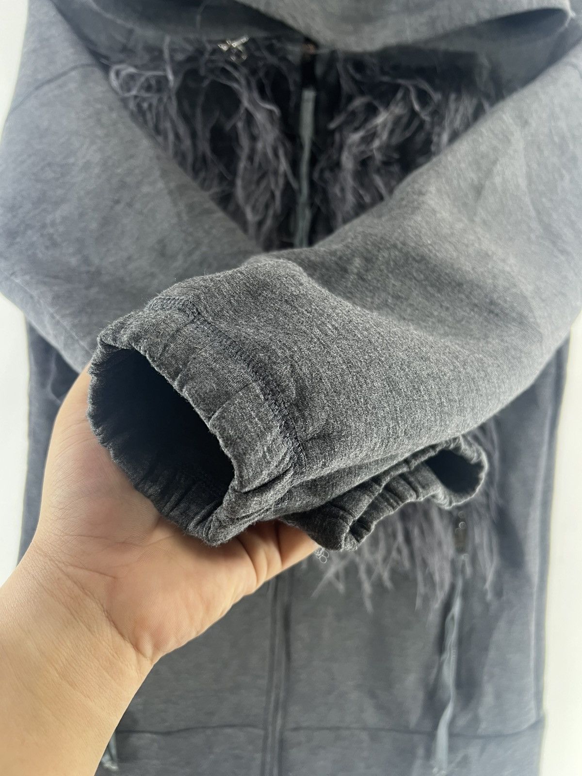 N21 N.21 Mohair Full Zipper Jacket Luxury Design Size US M / EU 48-50 / 2 - 9 Thumbnail