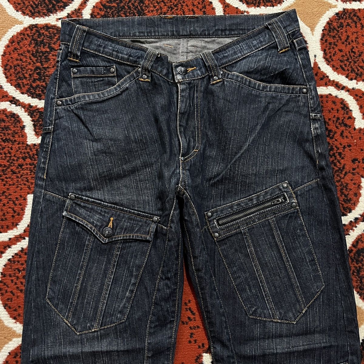 291295=Homme 2000s 291295 Homme Japanese Brand Denim Jeans Size US 34 / EU 50 - 2 Thumbnail