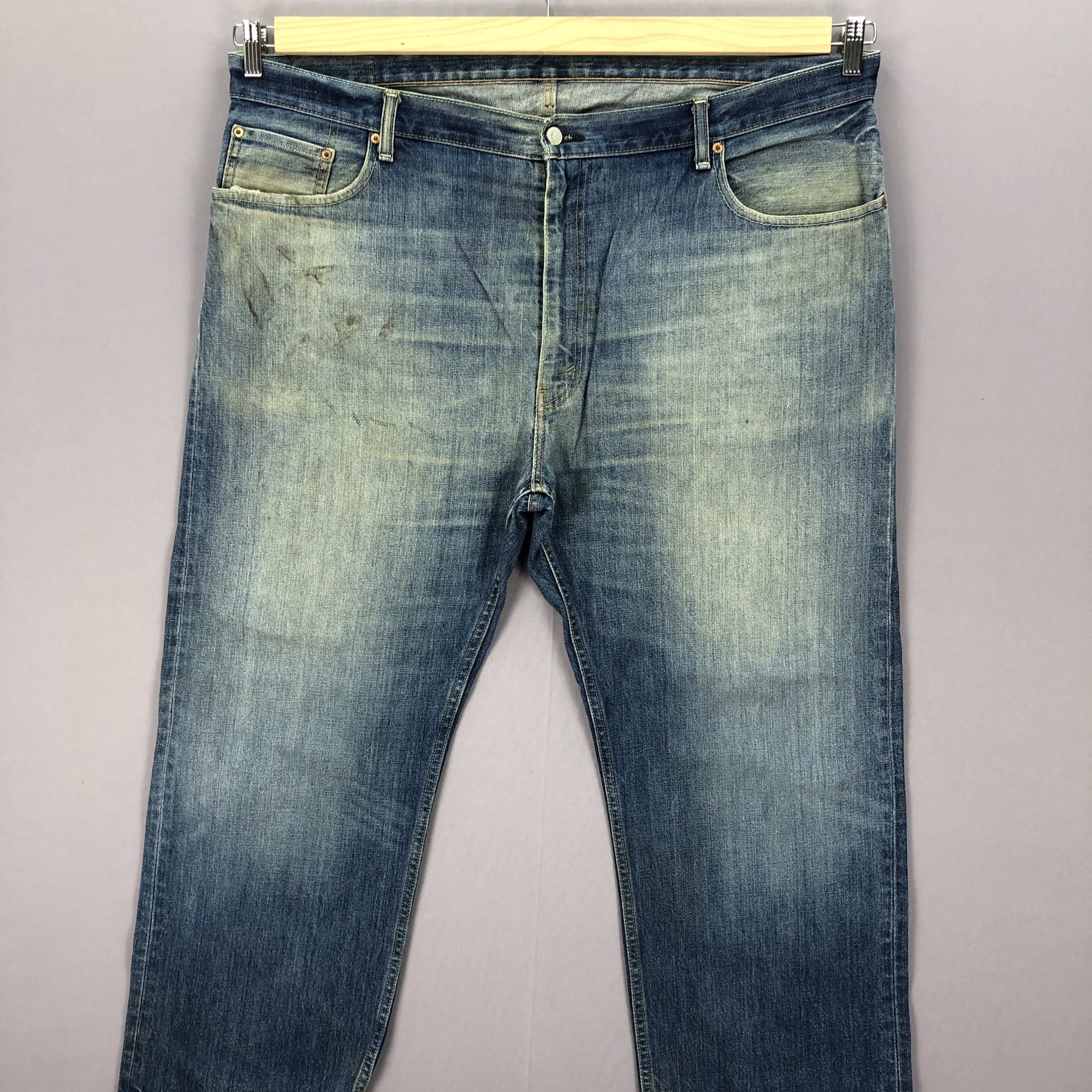 Levi's Vintage Levis 559 Baggy Faded Jeans Levi's Light Wash Denim Size US 44 / EU 60 - 3 Thumbnail