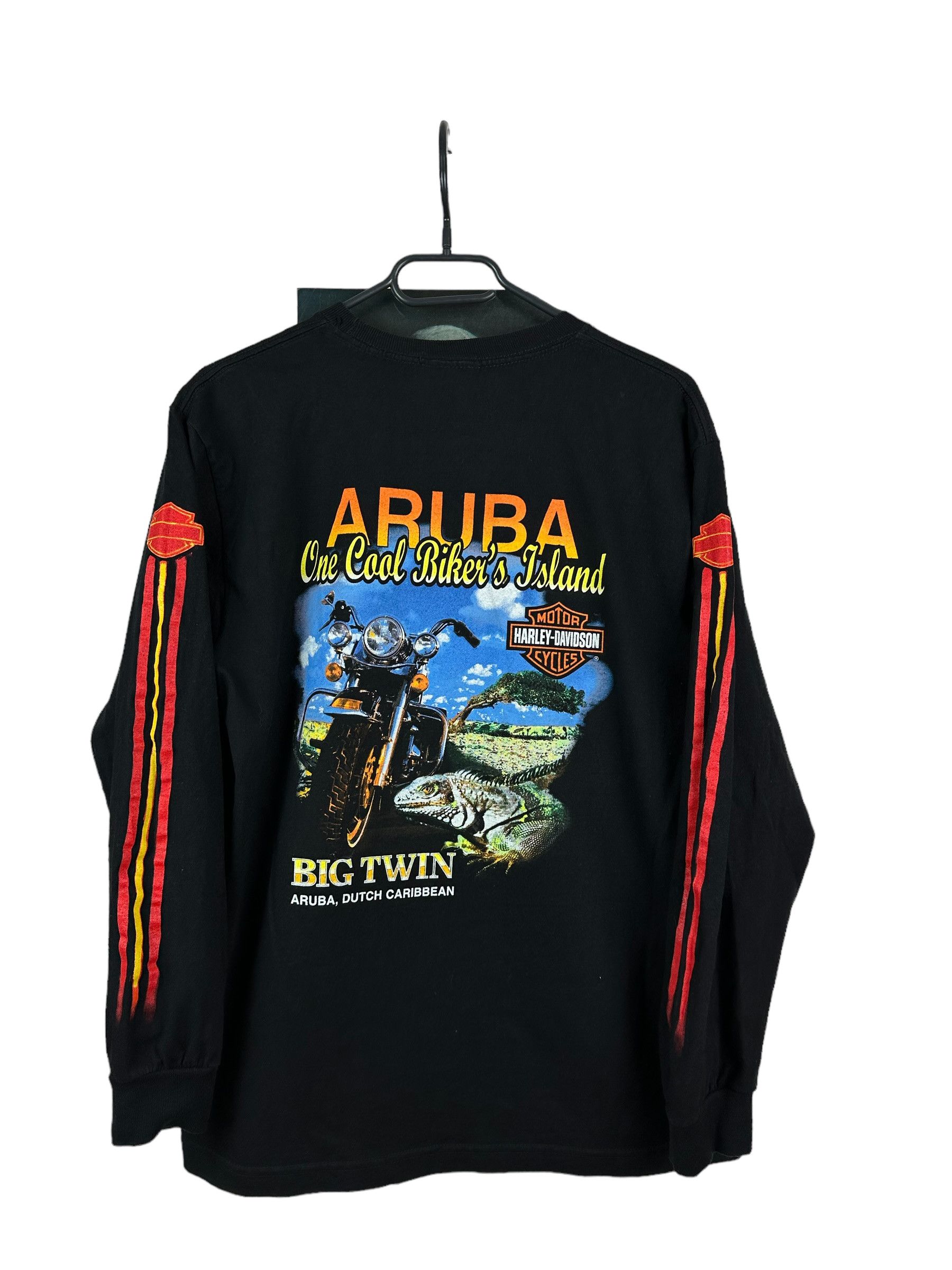 Harley Davidson Vintage Harley Davidson Abura Shirt Eagle Fire Long Sleeve Size M / US 6-8 / IT 42-44 - 10 Thumbnail
