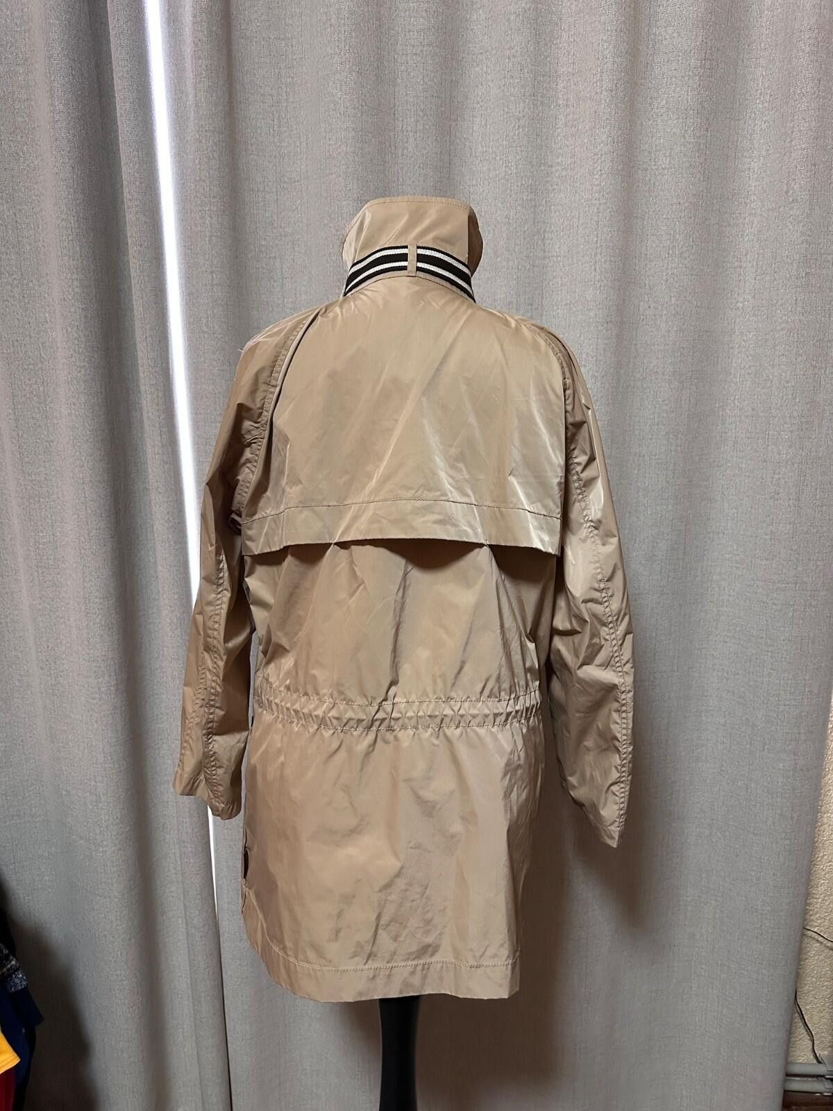Moncler Vintage Moncler Saulon Poplin Parka Beige Sz 4 Size S / US 4 / IT 40 - 6 Thumbnail