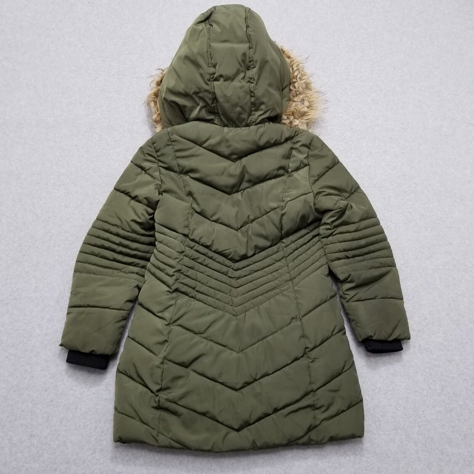 Diesel Diesel Puffer Jacket Womens 8 Full Zip Removable Hoodie Size M / US 6-8 / IT 42-44 - 2 Thumbnail
