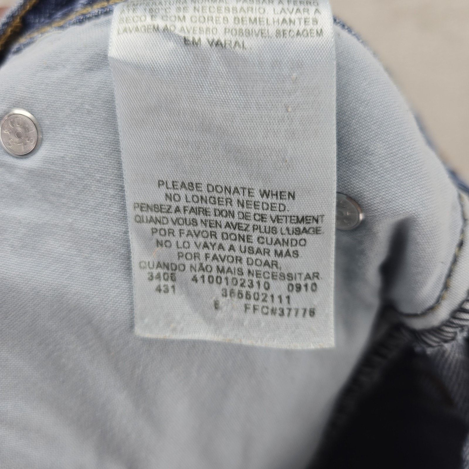 Levi's Levis 550 Jorts Jean Shorts Denim Size 36 (Fits 35x9) Y2K Size US 36 / EU 52 - 5 Thumbnail