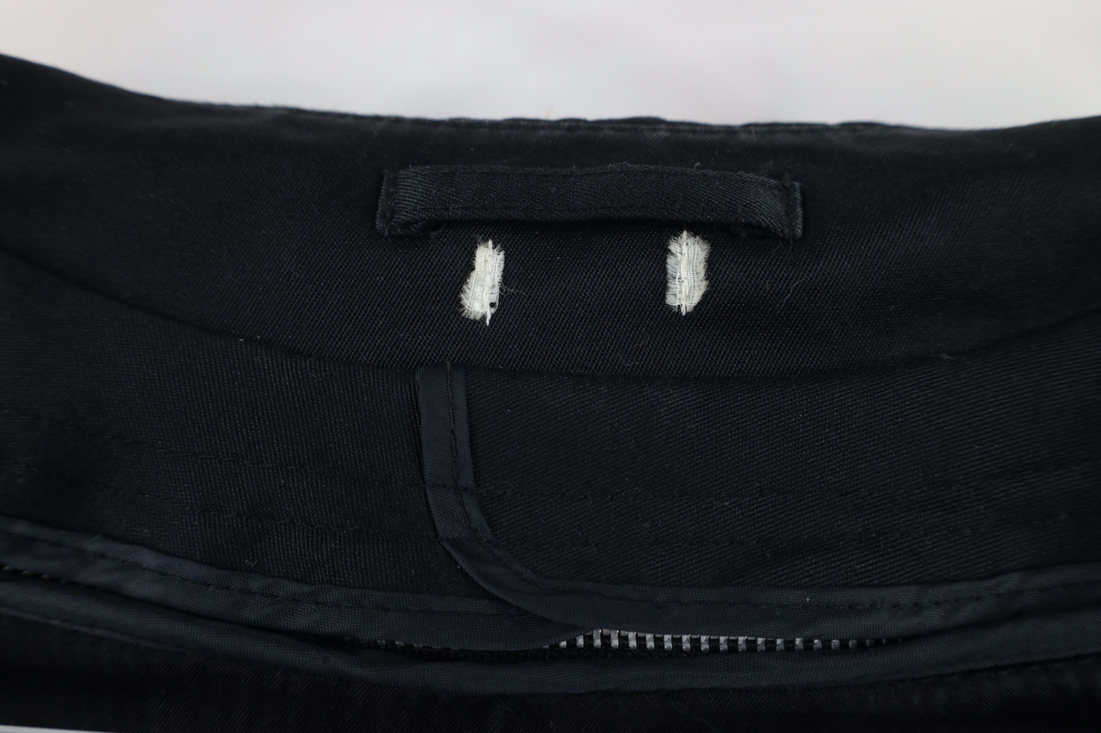 Vintage Vintage 90s Streetwear Breasted Trench Coat Jacket Black Size US XL / EU 56 / 4 - 11 Thumbnail