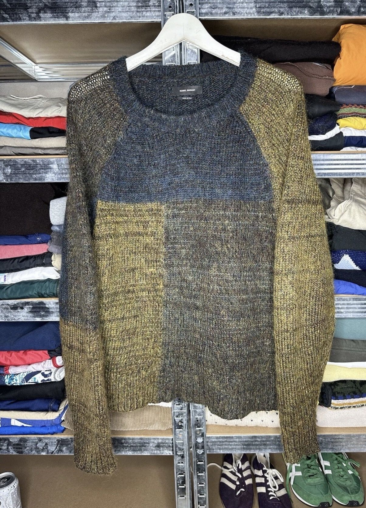 Isabel Marant Isabel Marant Mohair Colorblock Sweater Size 42 Size M / US 6-8 / IT 42-44 - 1 Thumbnail