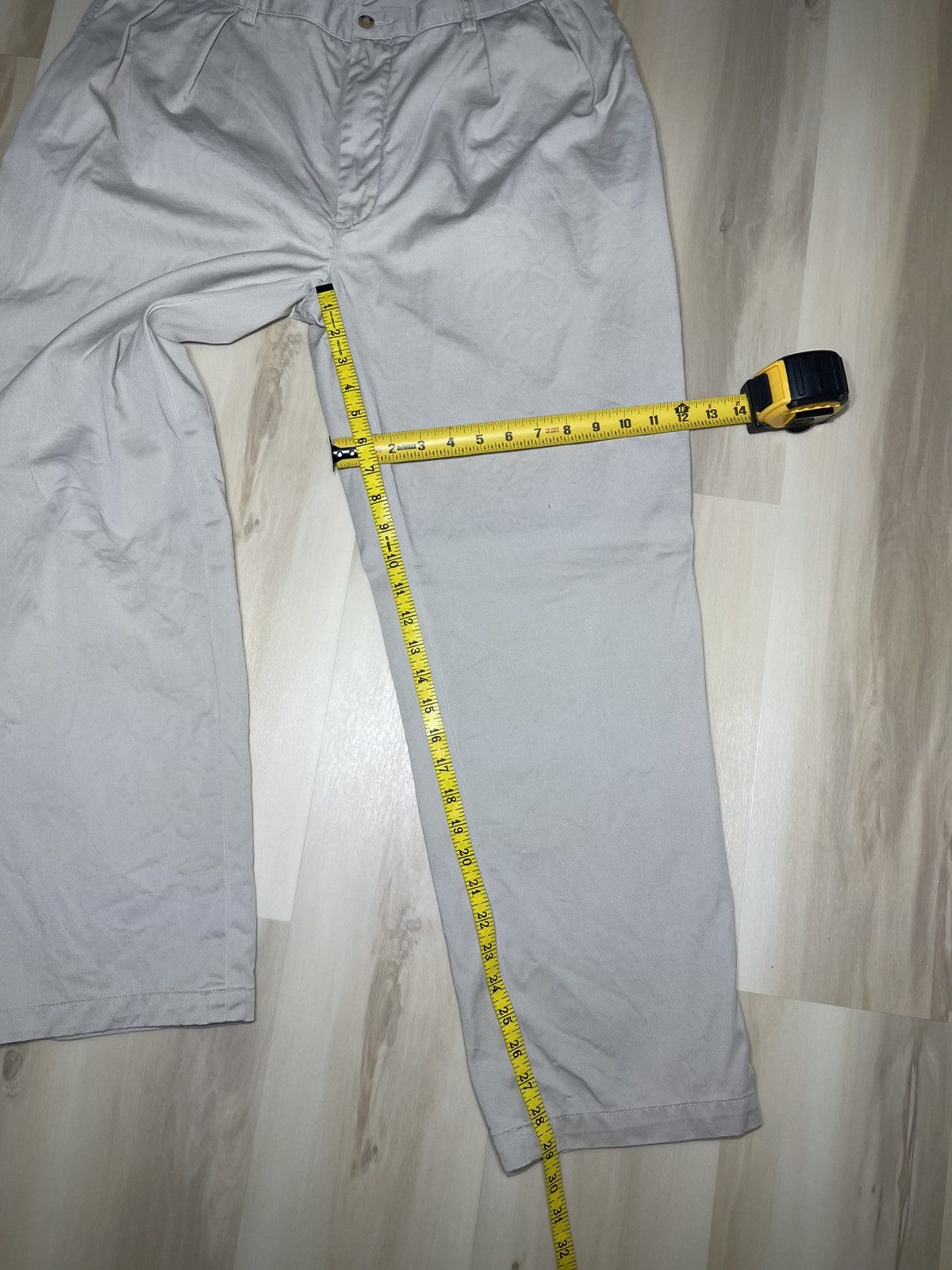 Polo Ralph Lauren Polo Ralph Lauren Chino Pant 36x30 Beige Classic Fit Pleated Size US 36 / EU 52 - 5 Thumbnail