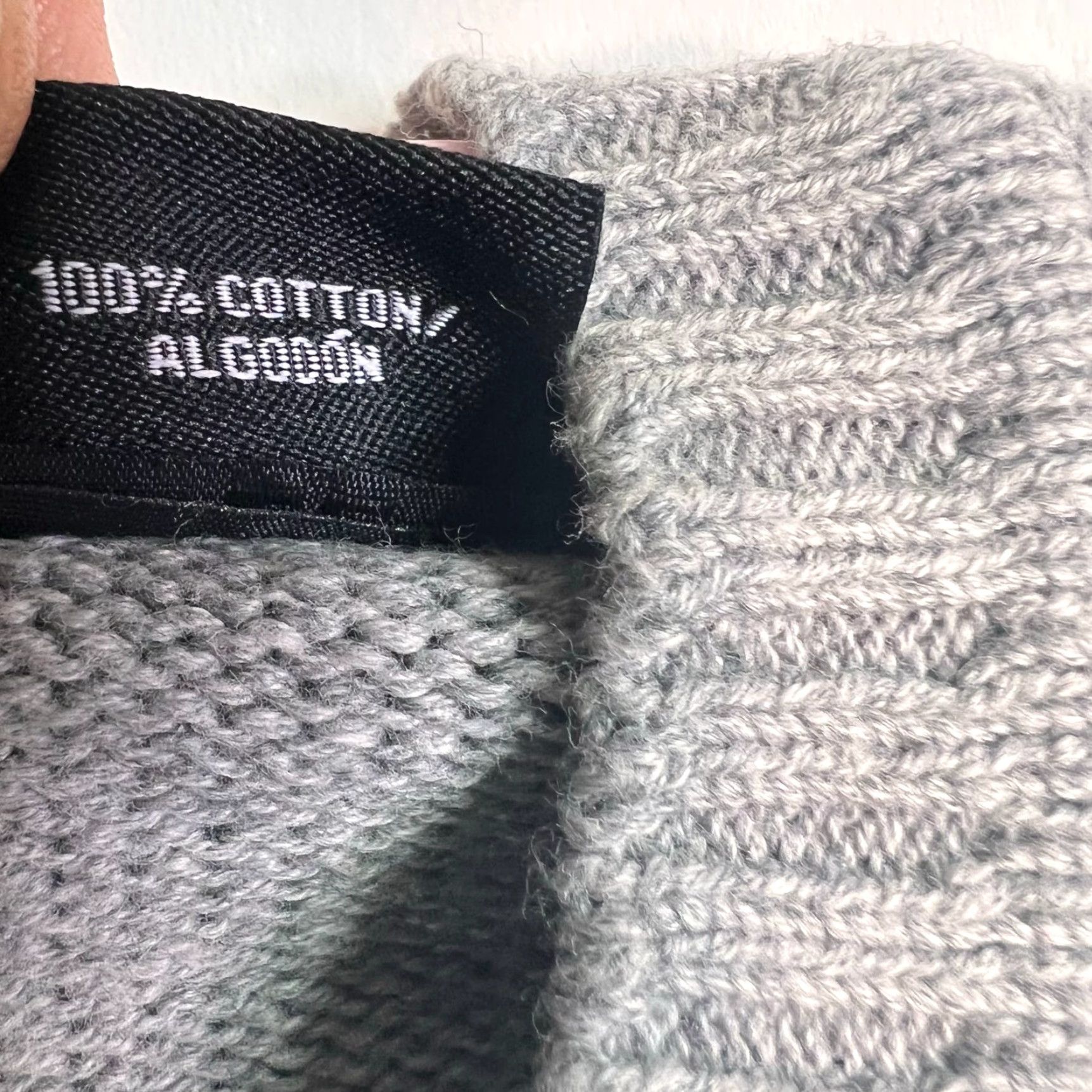Haggar Haggar Geometric Sweater Men XXL Gray Cotton Long Sleeve Pullover 90s Size US XXL / EU 58 / 5 - 6 Thumbnail