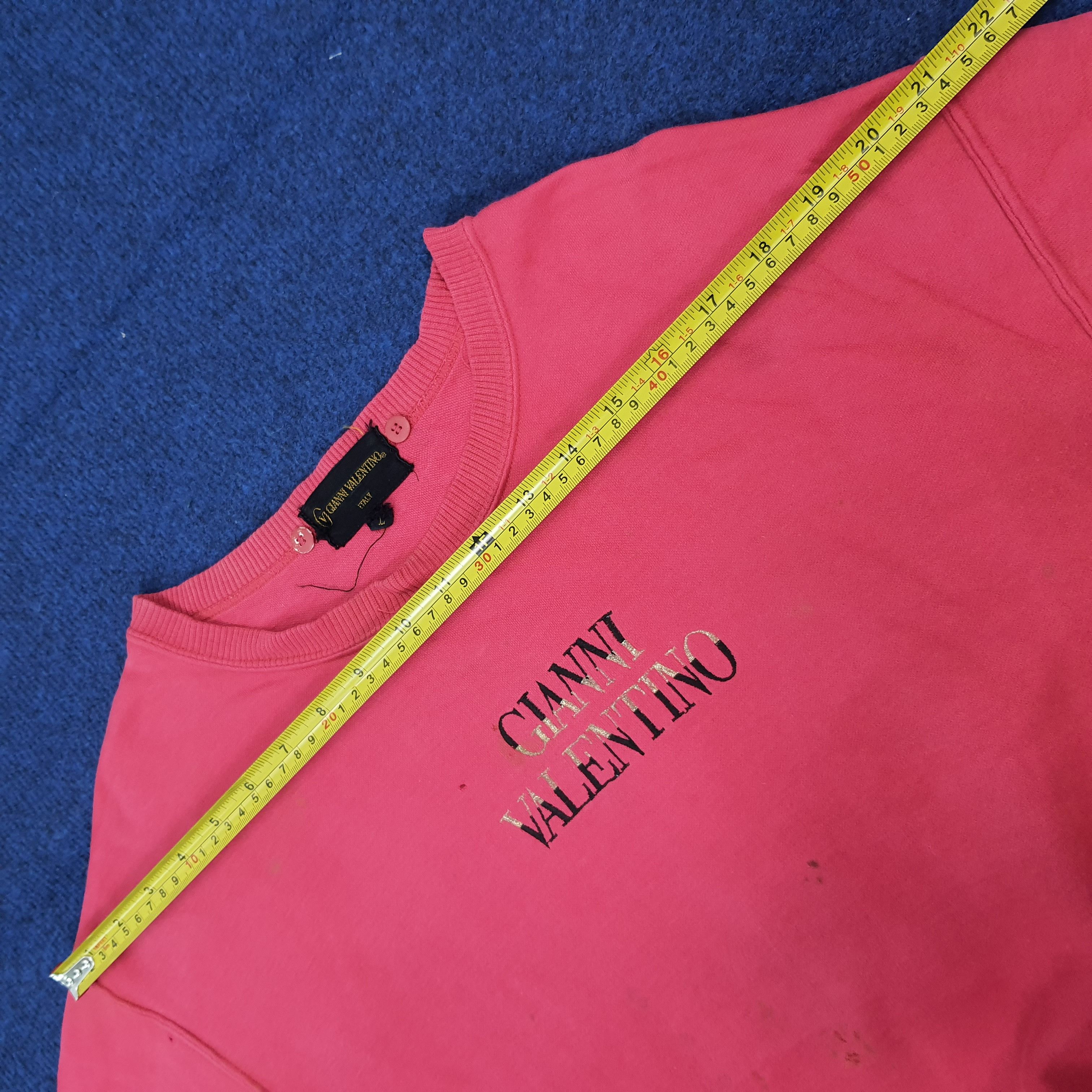 Gianni Valentino Vintage Gianni Valentino Italy Sweatshirt C277N9 Size US S / EU 44-46 / 1 - 9 Thumbnail