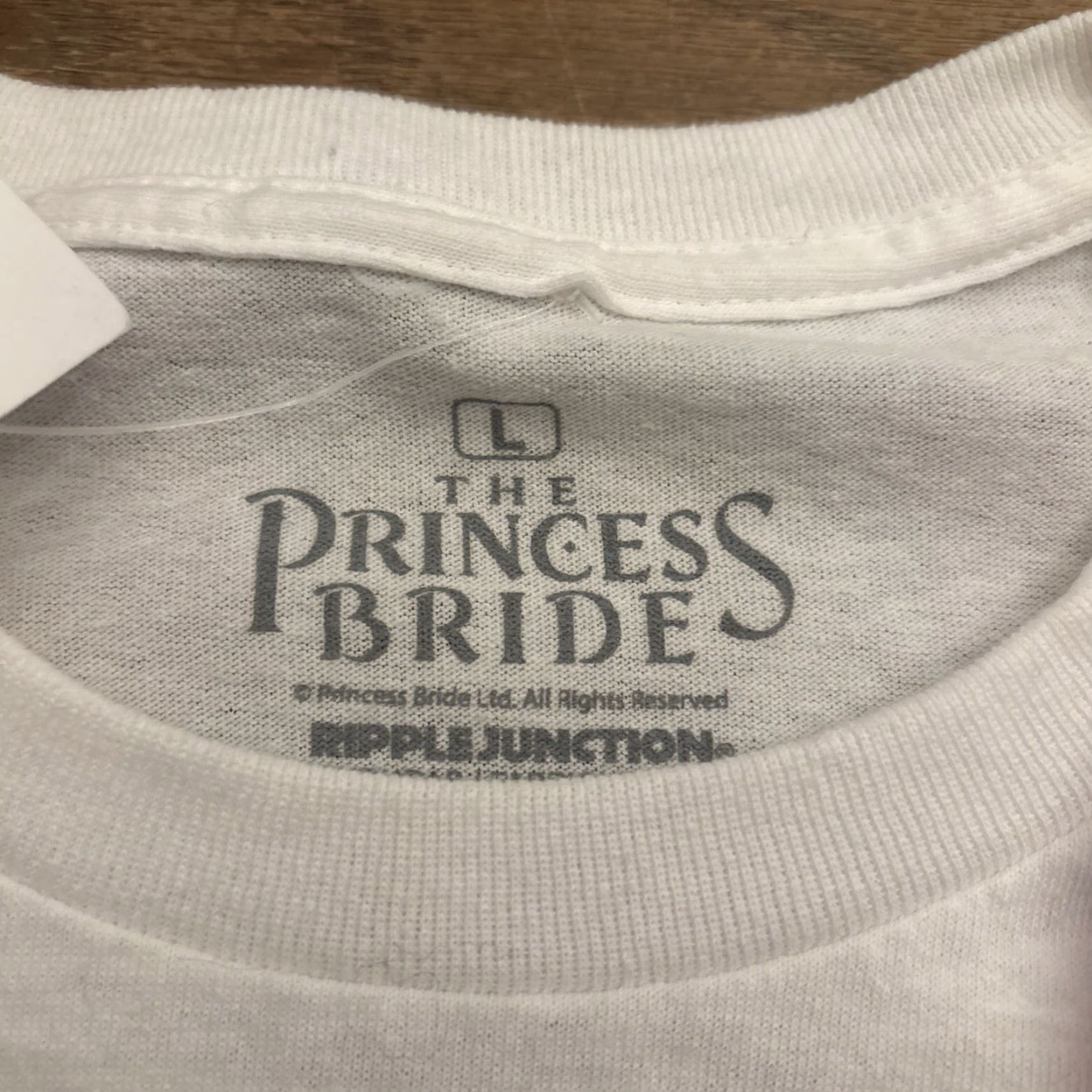 Ripple Junction The Princess Bride Ripple Junction Shirt Adult Large White Mens NWT Size US L / EU 52-54 / 3 - 3 Thumbnail