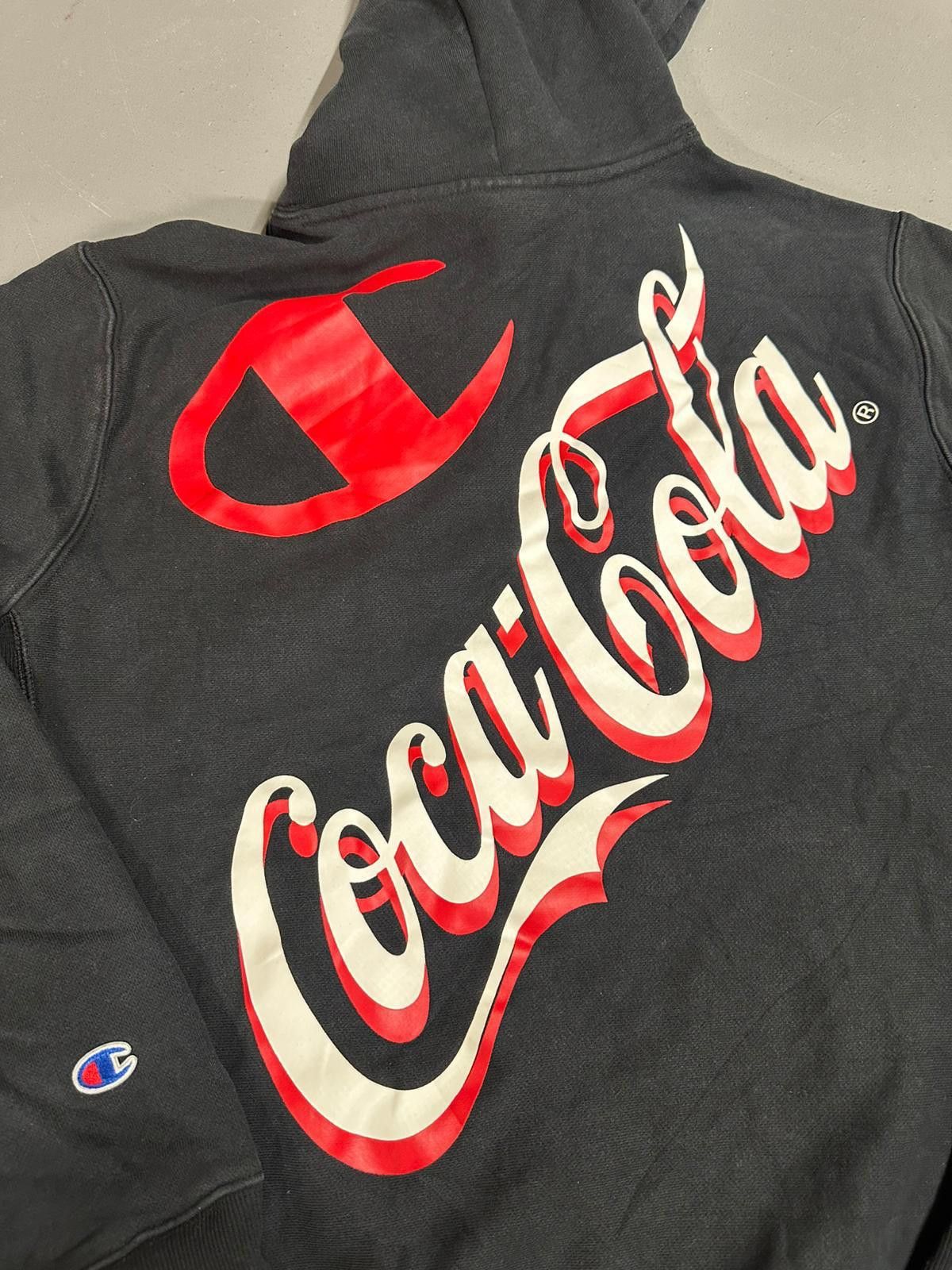 Champion Champion x Coca-Cola Reverse Weave Hoodie - Medium - Black Size US M / EU 48-50 / 2 - 3 Thumbnail