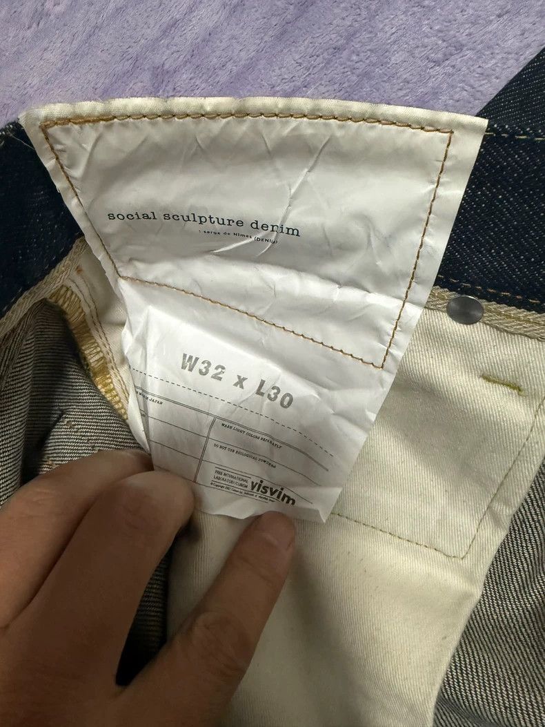 Visvim VisvimVisvim Social Sculpture Denim Pants-2504 Size US 32 / EU 48 - 3 Thumbnail