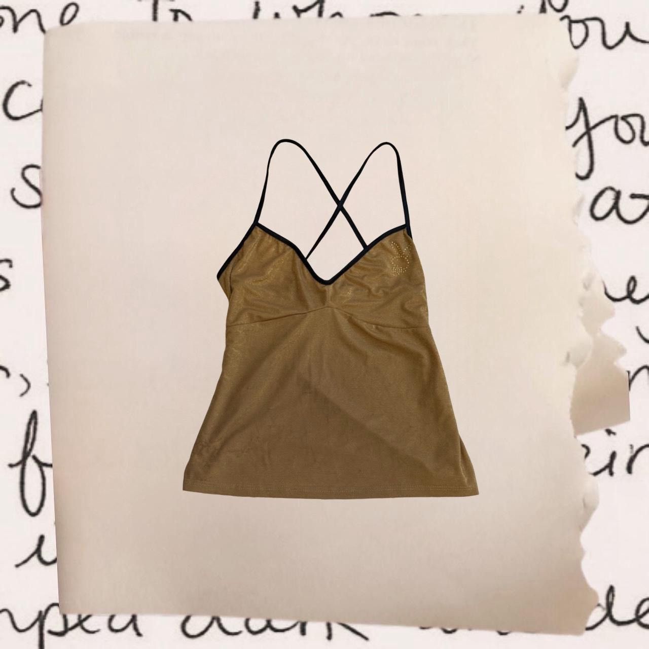 Playboy vintage playboy gold shimmer camisole Size XS / US 0-2 / IT 36-38 - 1 Thumbnail