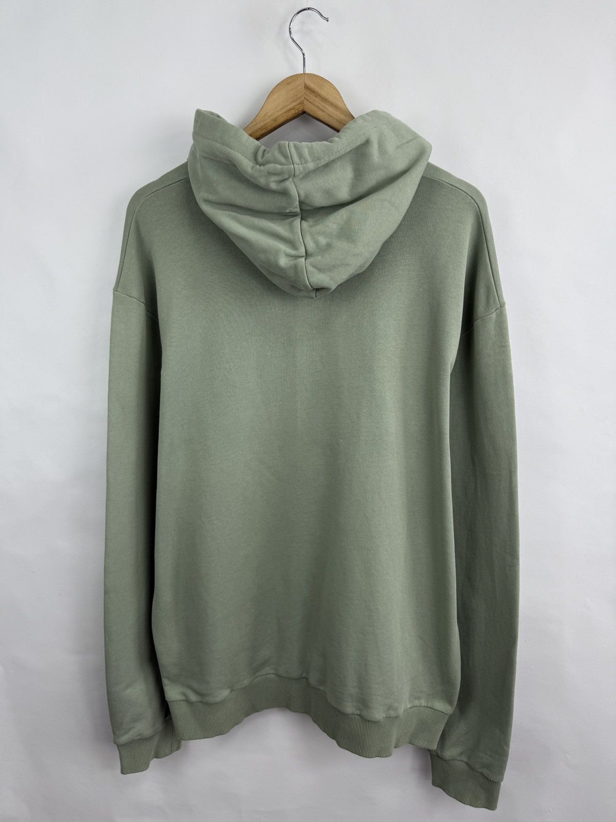 Balmain 🇫🇷 ❗️NEW Balmain Paris Logo-Embossed Green Terry Hoodie Size US L / EU 52-54 / 3 - 14 Thumbnail