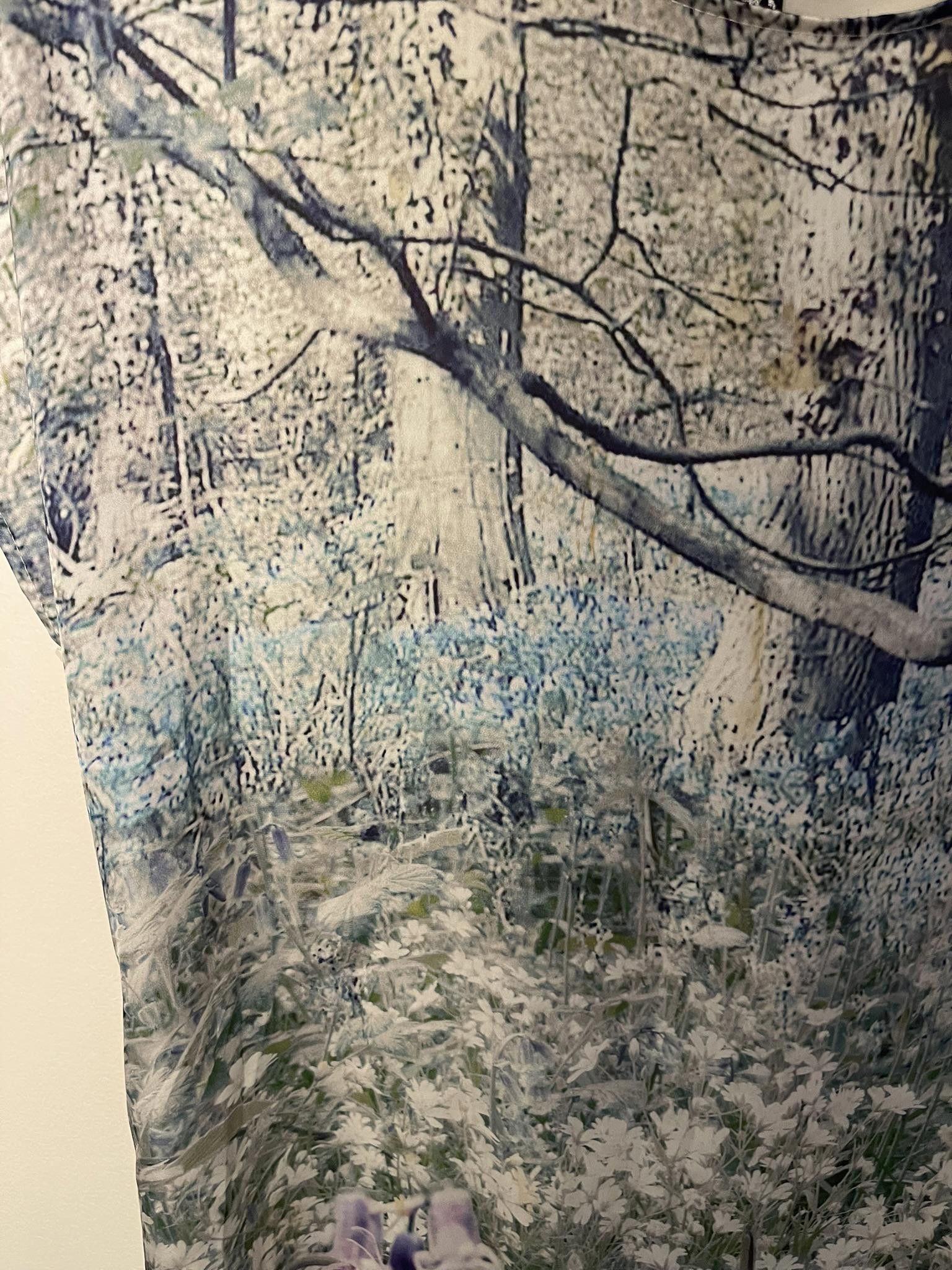 NEXT NEXT Printed Blouse, with pleated back Size 3XL / US 20-22 - 2 Thumbnail