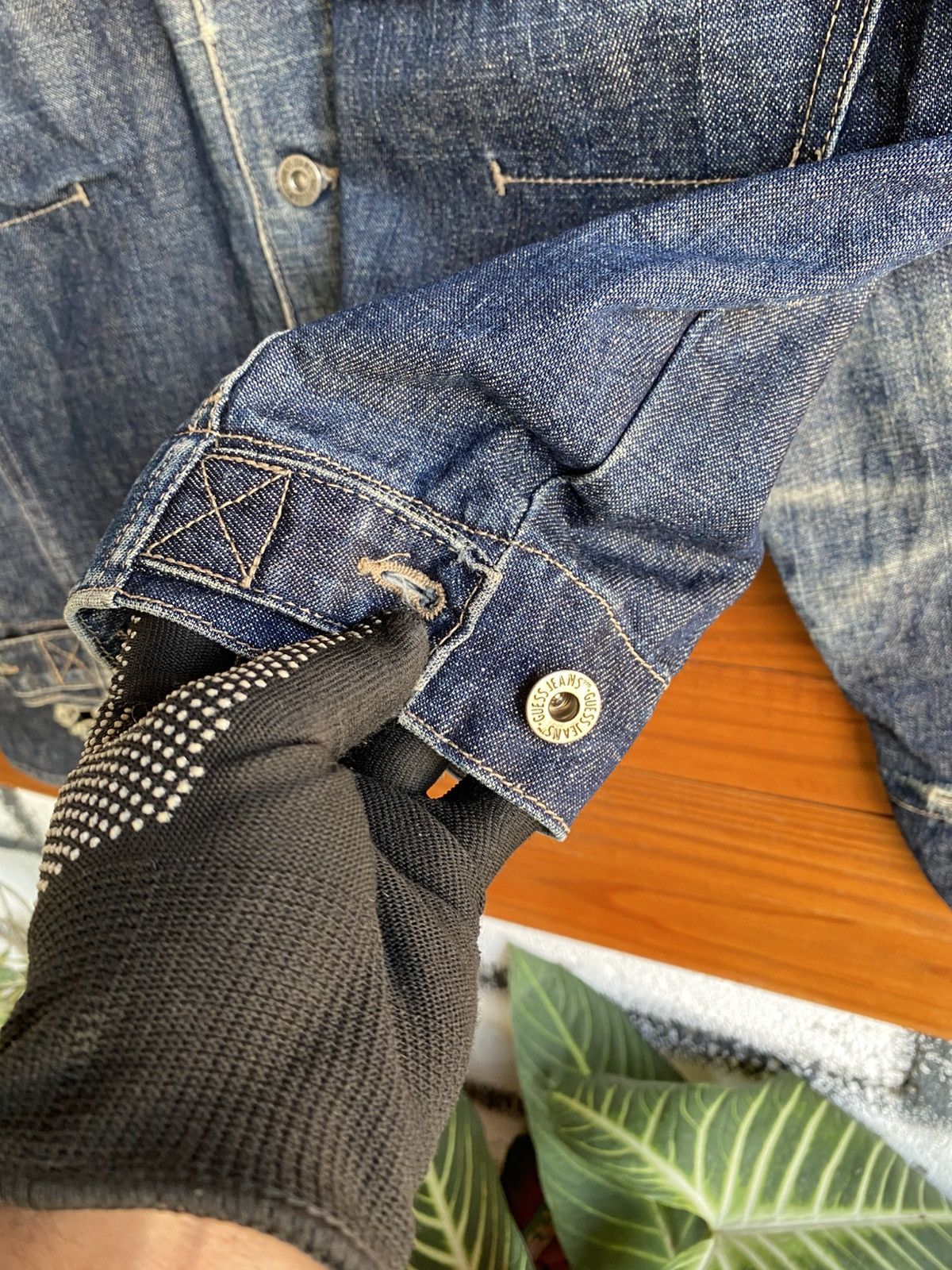 Guess Vintage GUESS Denim Jacket Made in USA Blue Jean Jacket Size US M / EU 48-50 / 2 - 7 Thumbnail