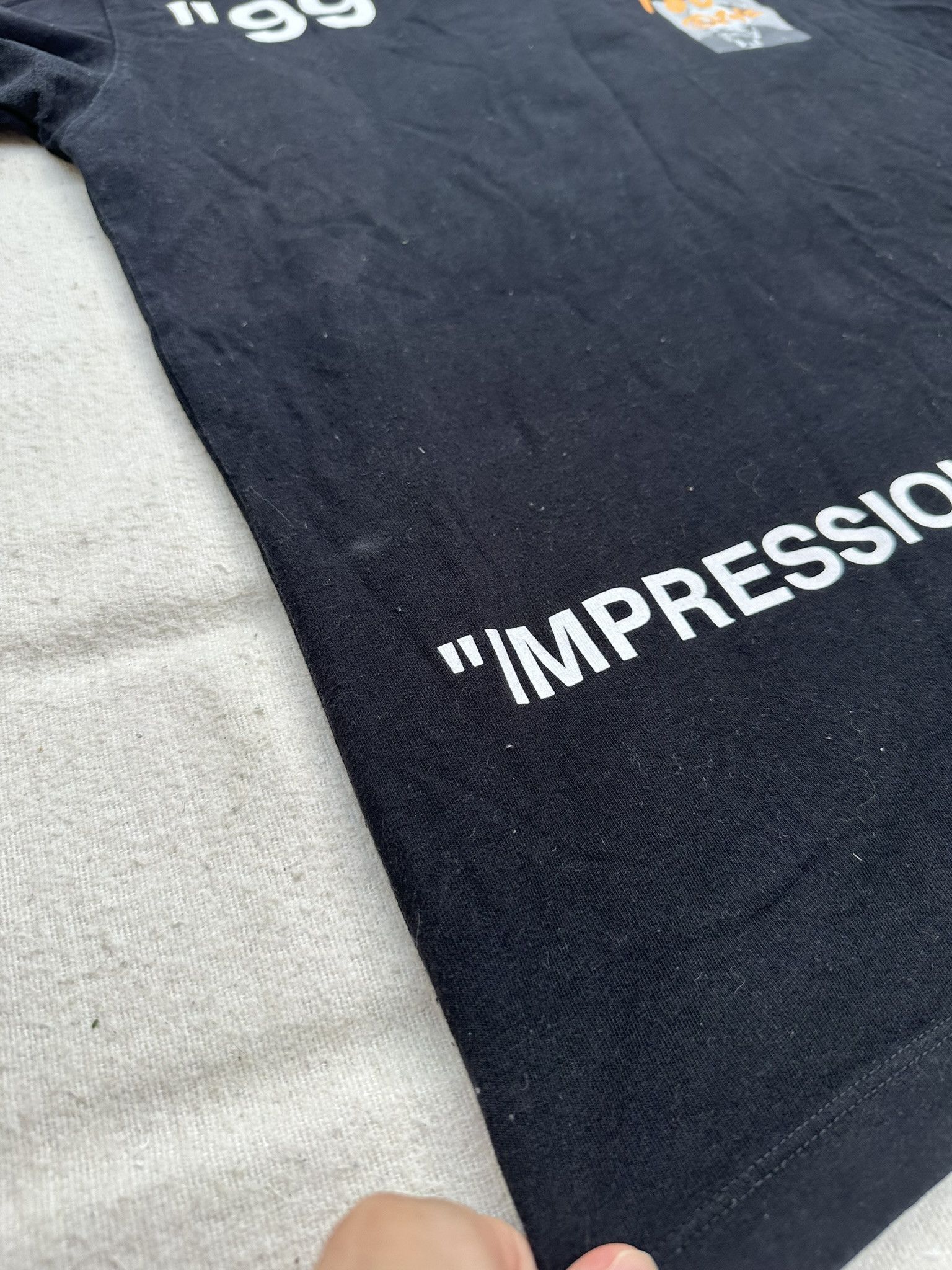 Off-White Off-White T-Shirt Summer 1863 Black Impressionism Logo Size US M / EU 48-50 / 2 - 7 Thumbnail