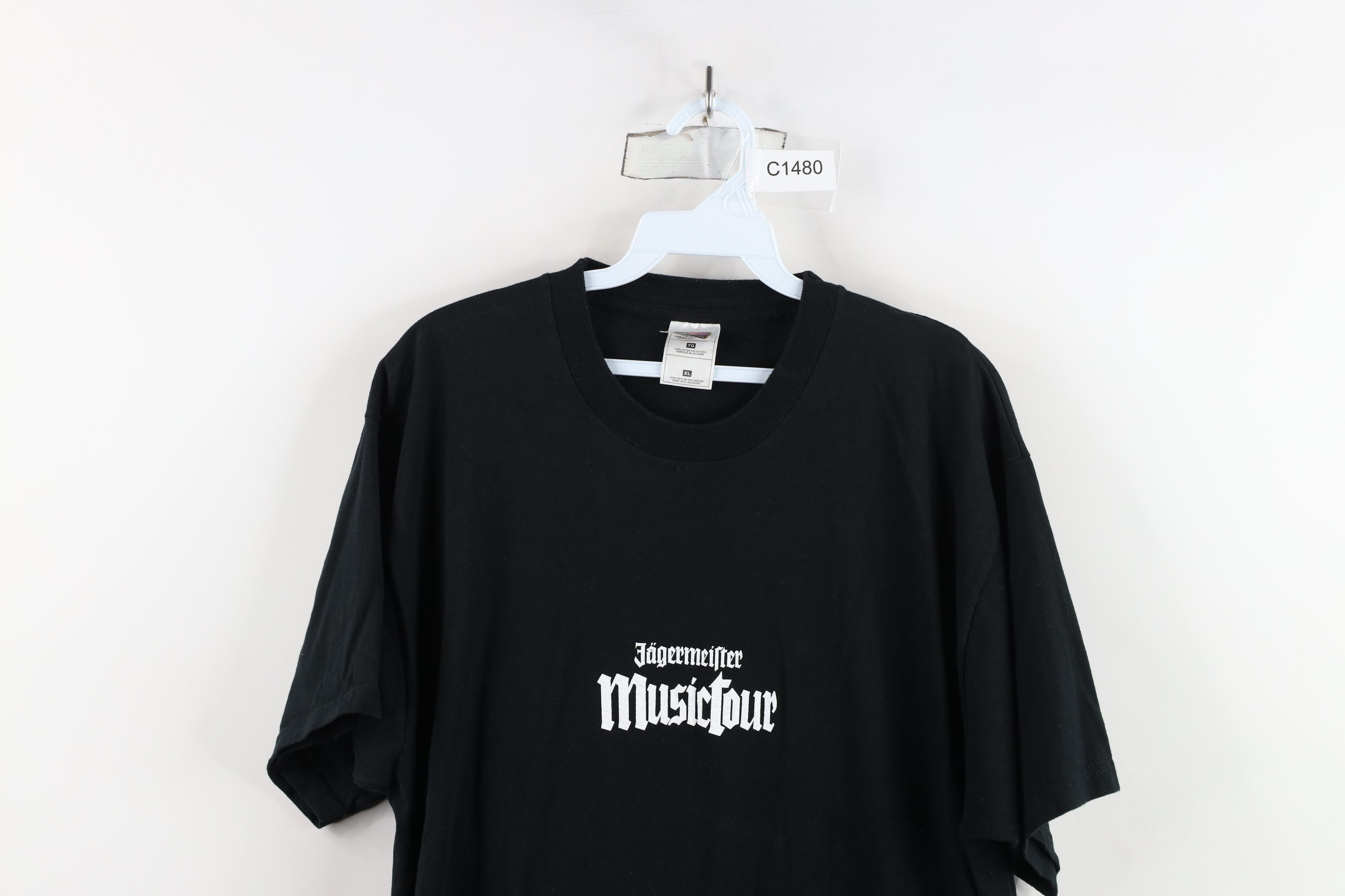 Vintage Vintage Y2K 2002 Jagermeister Tour Short Sleeve T-Shirt Size US XL / EU 56 / 4 - 2 Thumbnail