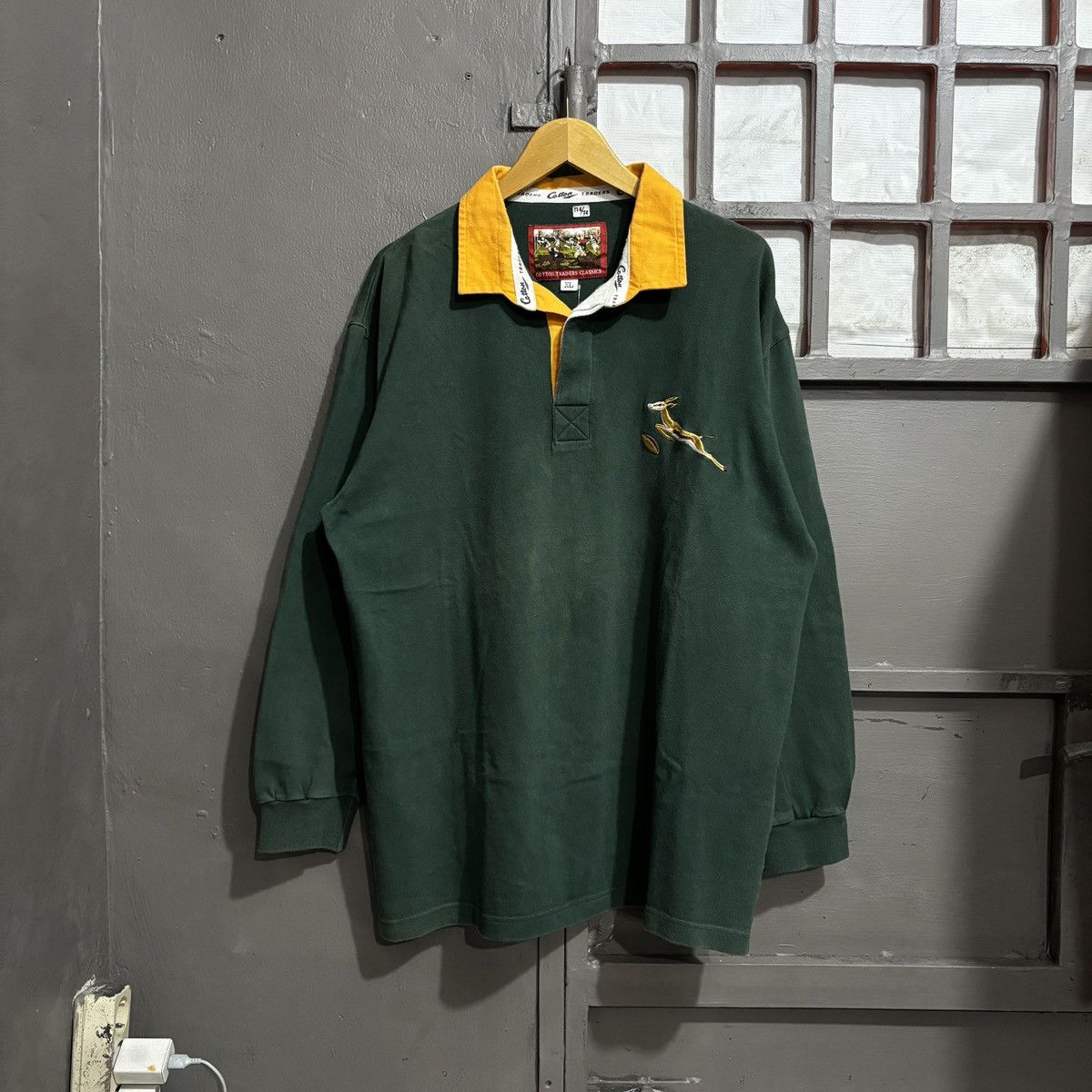 Cotton Traders Vtg South Africa Rugby Union Size US XL / EU 56 / 4 - 1 Thumbnail
