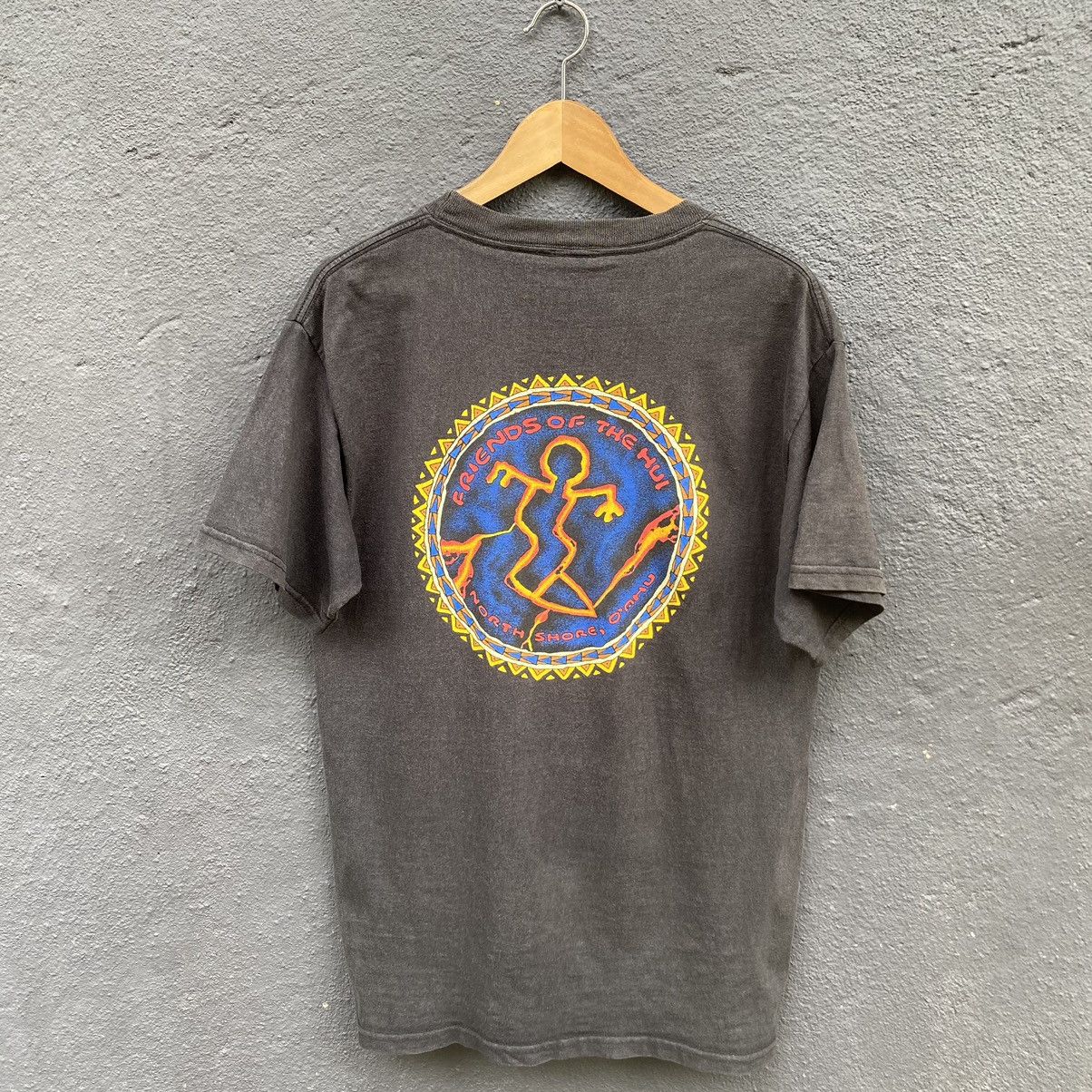 Vintage Thrashed Faded Vintage Y2K Friend Of The Hui Surf ERD TEE Size US M / EU 48-50 / 2 - 1 Thumbnail