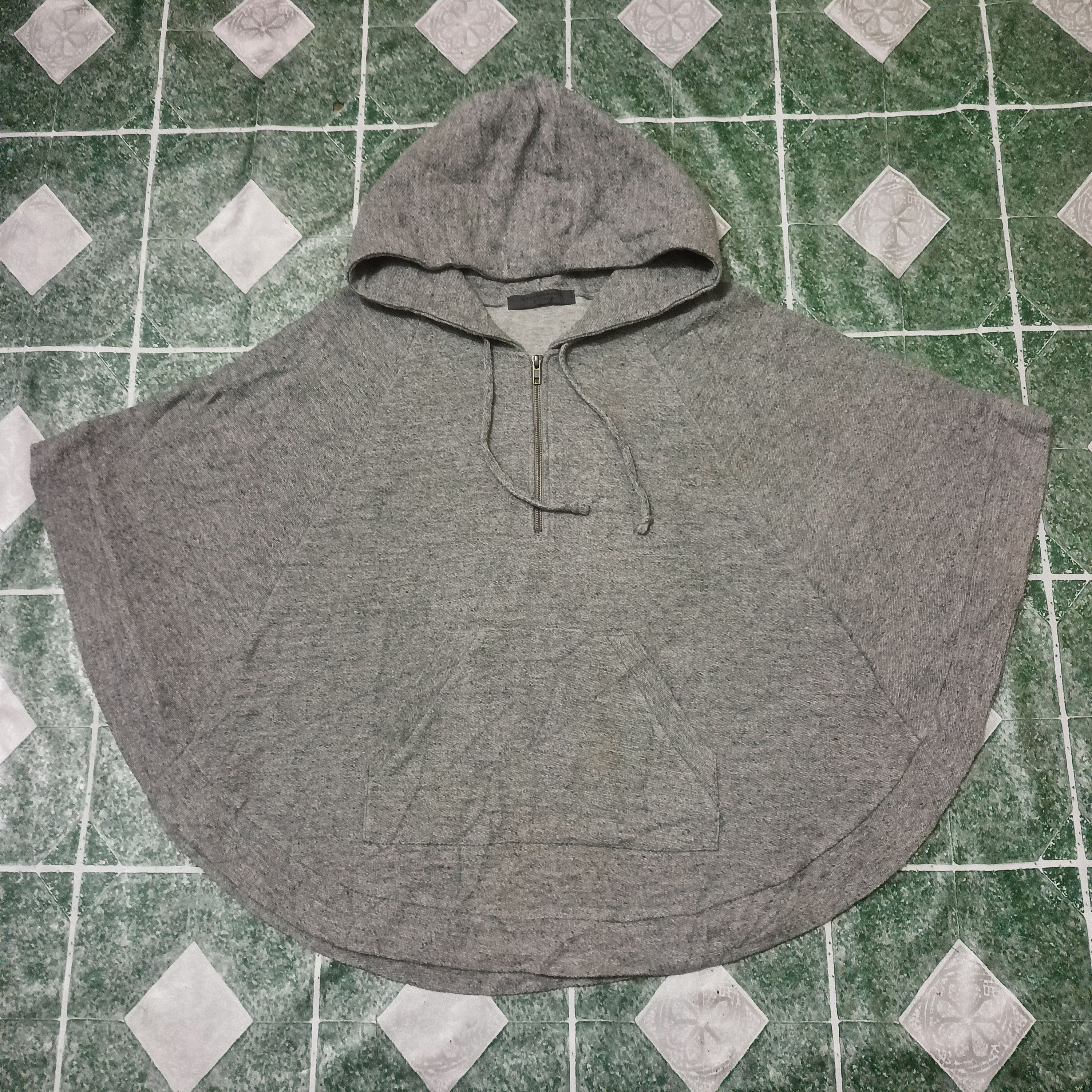 Japanese Brand Japanese Ehyphenworld gallery Poncho Cape hoodie zipper Size US M / EU 48-50 / 2 - 1 Thumbnail
