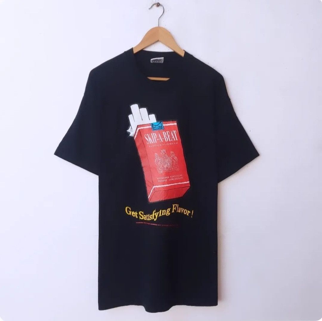 Vintage Vtg 90s SKIP A BEAT FUNWEAR TSHIRT Size US XL / EU 56 / 4 - 1 Thumbnail