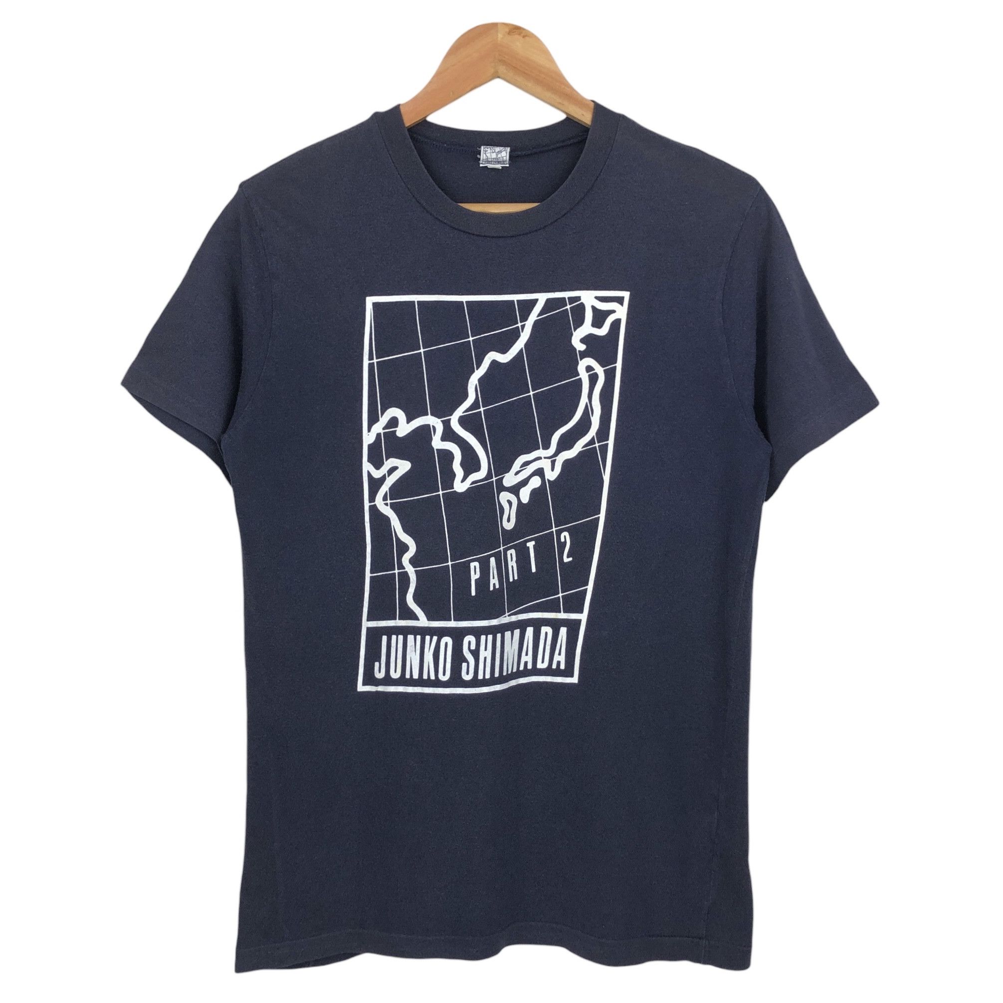 Junko Shimada Vintage Junko Shimada Part 2 Spell Out Big Screen Tee Shirt Size US S / EU 44-46 / 1 - 1 Thumbnail
