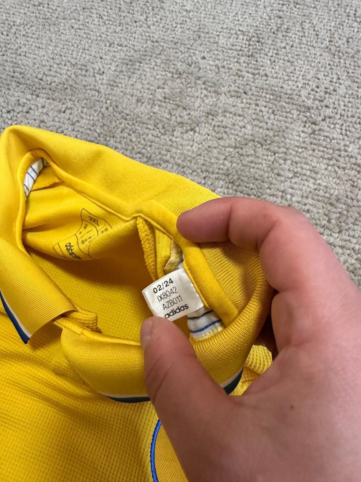 Adidas Adidas Leeds United 2024/25 3Rd Football Shirt Soccer Jersey Size US XXL / EU 58 / 5 - 5 Thumbnail