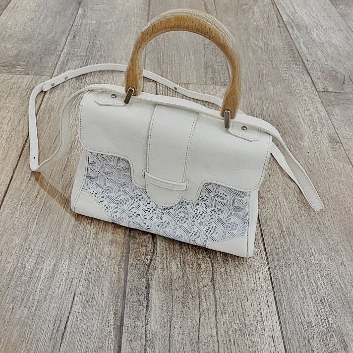 Goyard saigon mini white hotsell