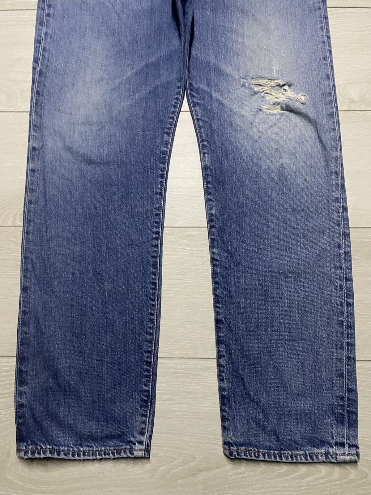 Levi's Vintage Levis 502 Y2K blue Wash Tappered Leg Jeans Size US 36 / EU 52 - 5 Thumbnail