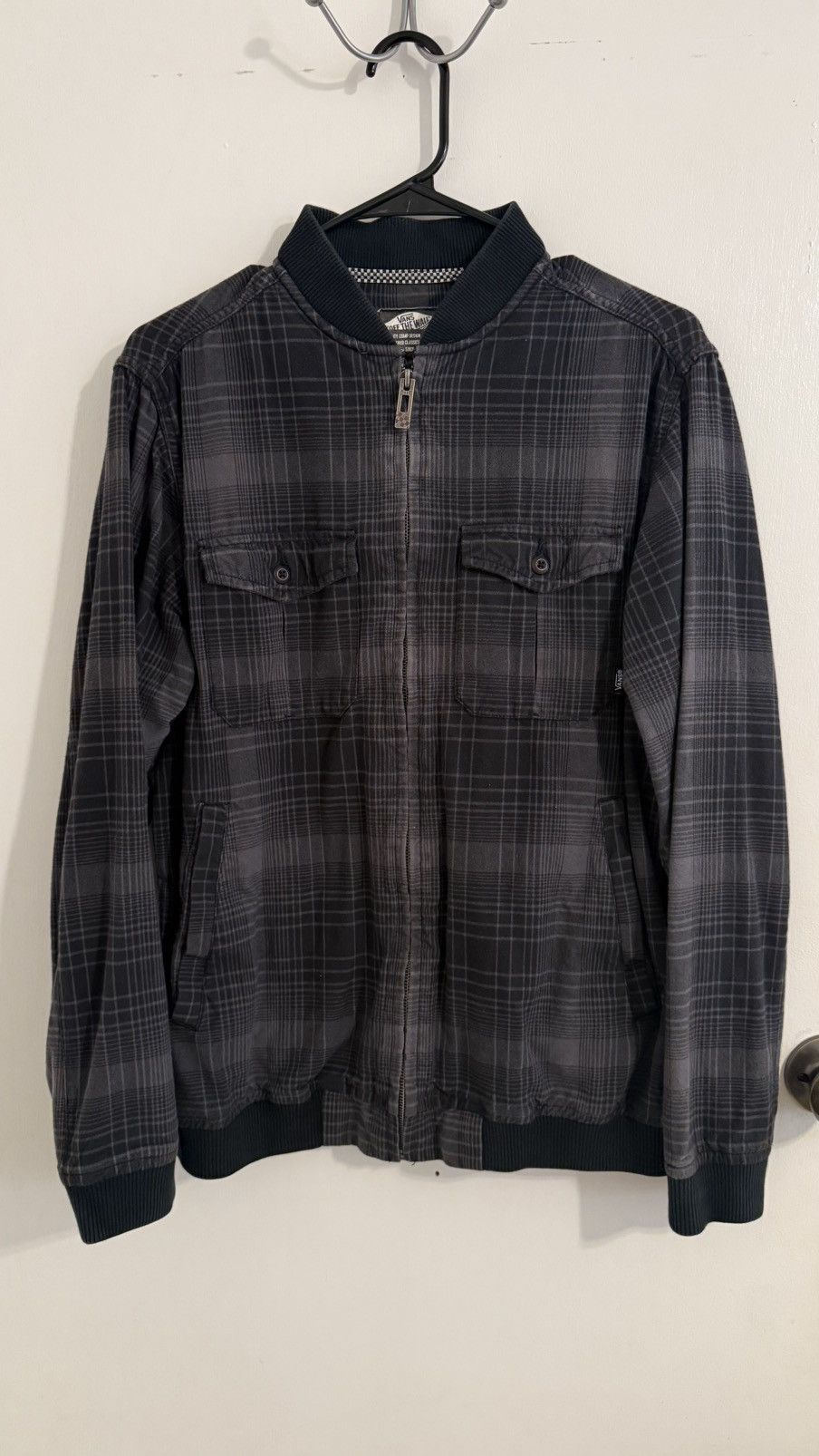 Vans Vans Plaid Bomber Size US S / EU 44-46 / 1 - 1 Thumbnail