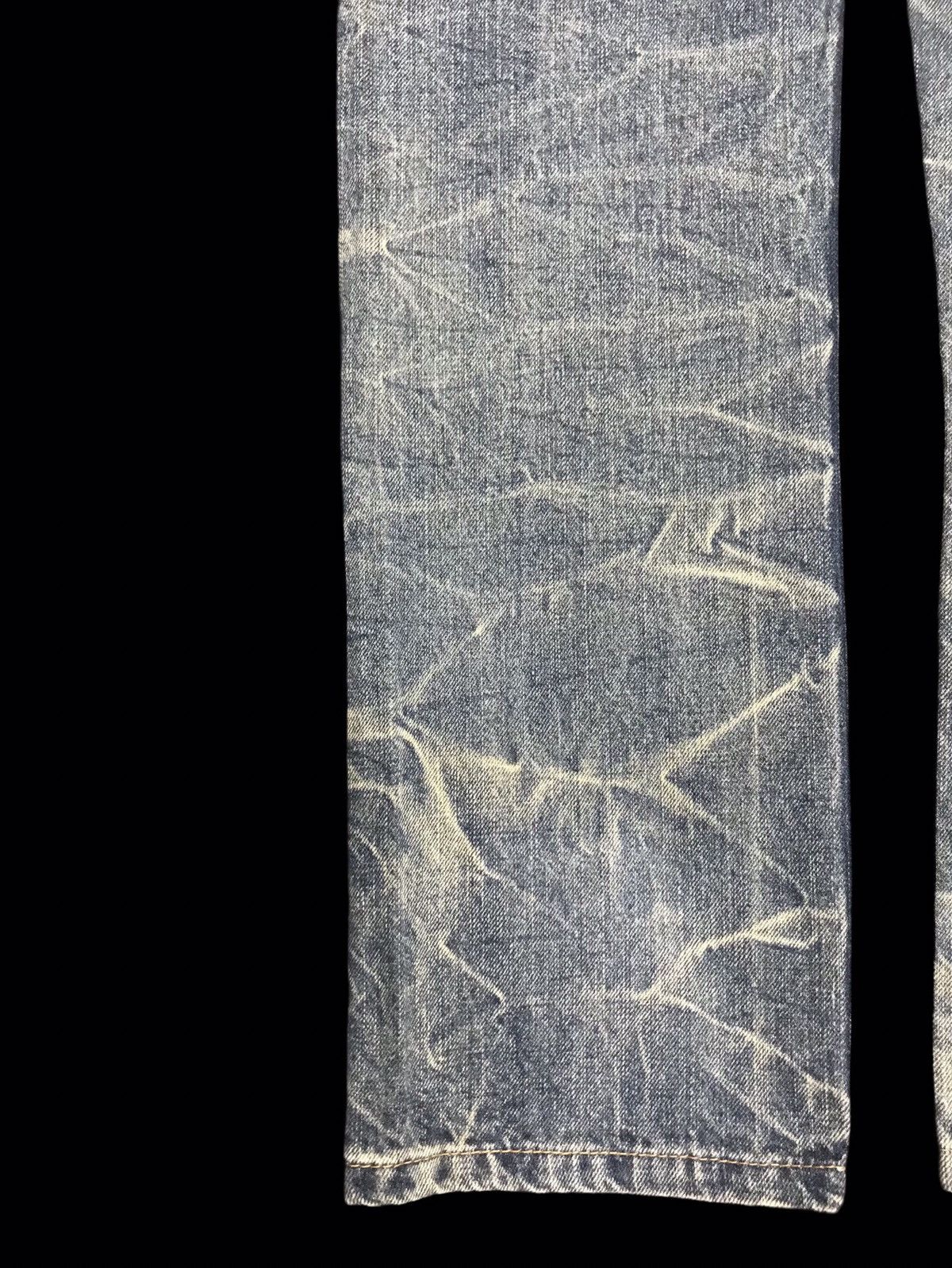Designer 💥DENIM ART💥PLAYCHESS Rare Distressed Boro Style Denim F177 Size US 31 - 16 Thumbnail