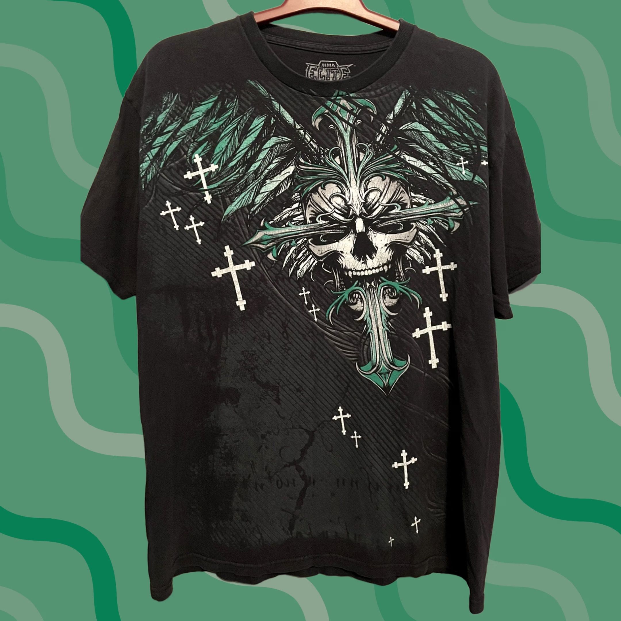 Affliction × Tapout Y2K MMA Elite Vintage Rare Affliction Archive