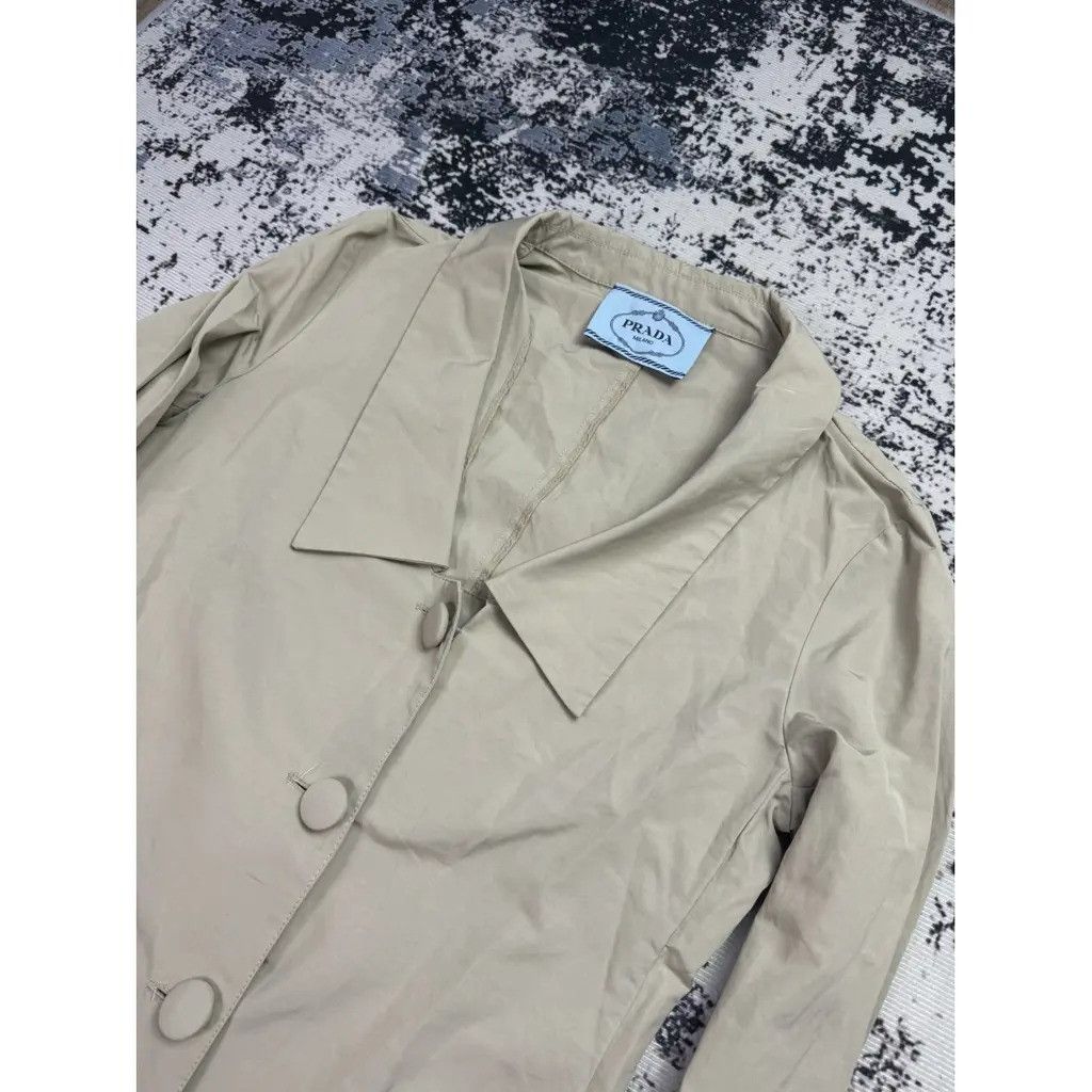 Prada Prada Trench Coat Size: 42 fit L Size M / US 6-8 / IT 42-44 - 3 Thumbnail