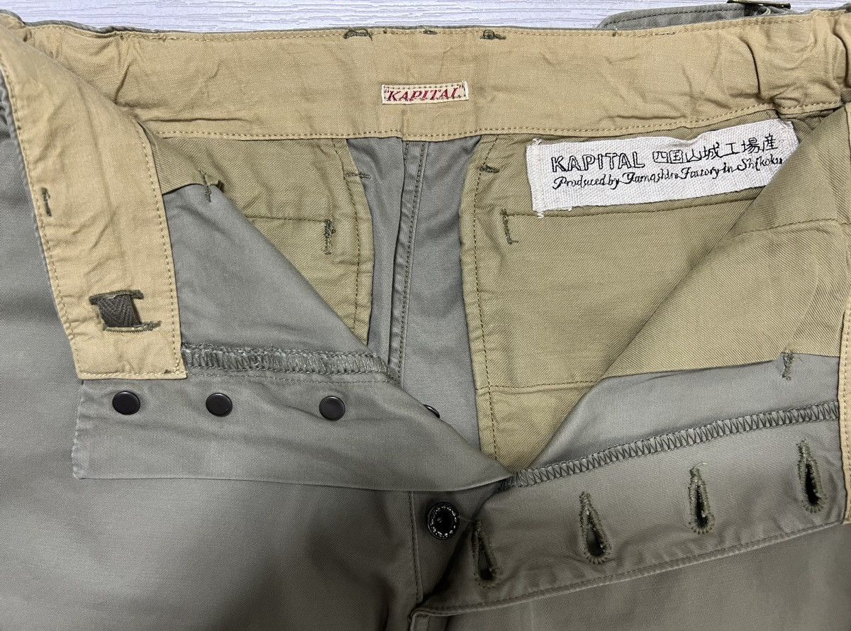 Kapital Kapital - Multi-Button Military Parachute Pants Size US 28 / EU 44 - 12 Thumbnail