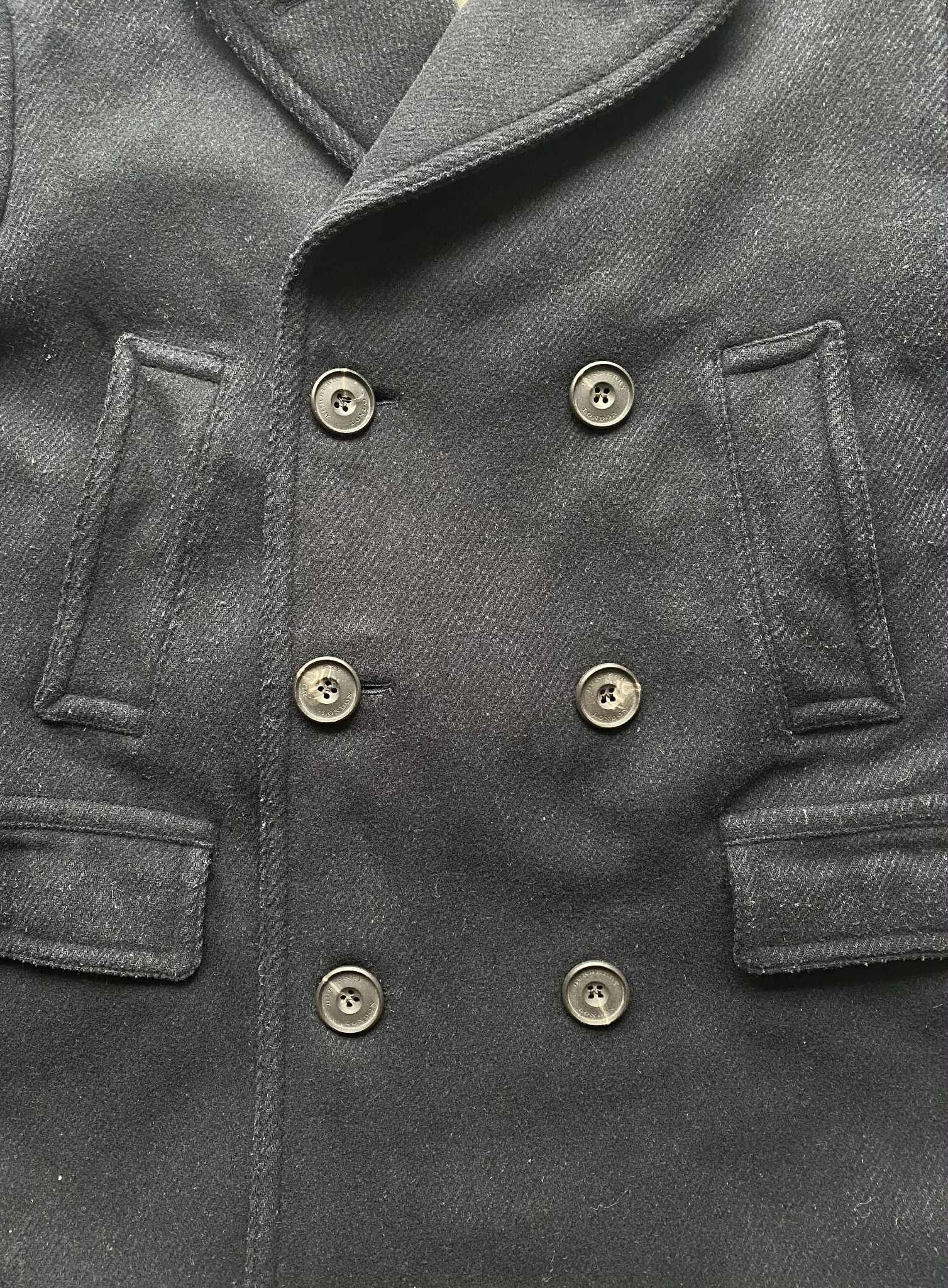Burberry Burberry London Wool Peacoat Wool Button Up Coat Jacket Size US M / EU 48-50 / 2 - 4 Thumbnail