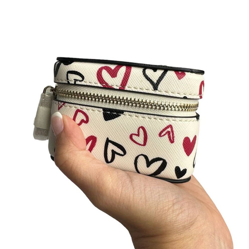 Kate Spade Kate Spade Staci Scribble Heart Boxed Travel Jewelry Holder Size ONE SIZE - 6 Thumbnail