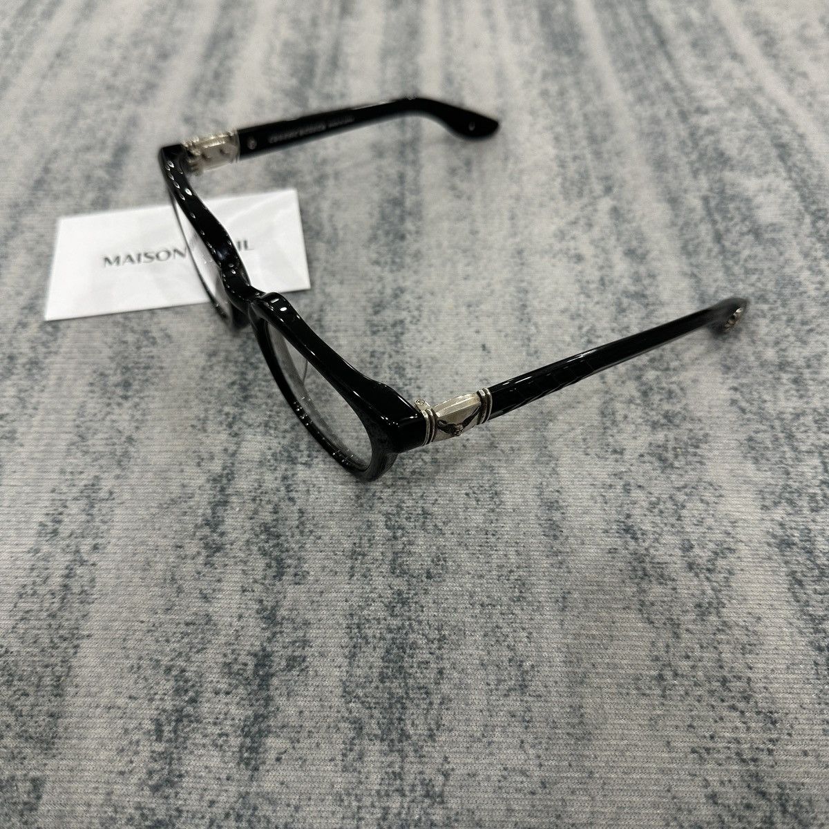 Chrome Hearts CHROME HEARTS WELL HELL YEAH BLACK EYEGLASSES Size ONE SIZE - 2 Thumbnail