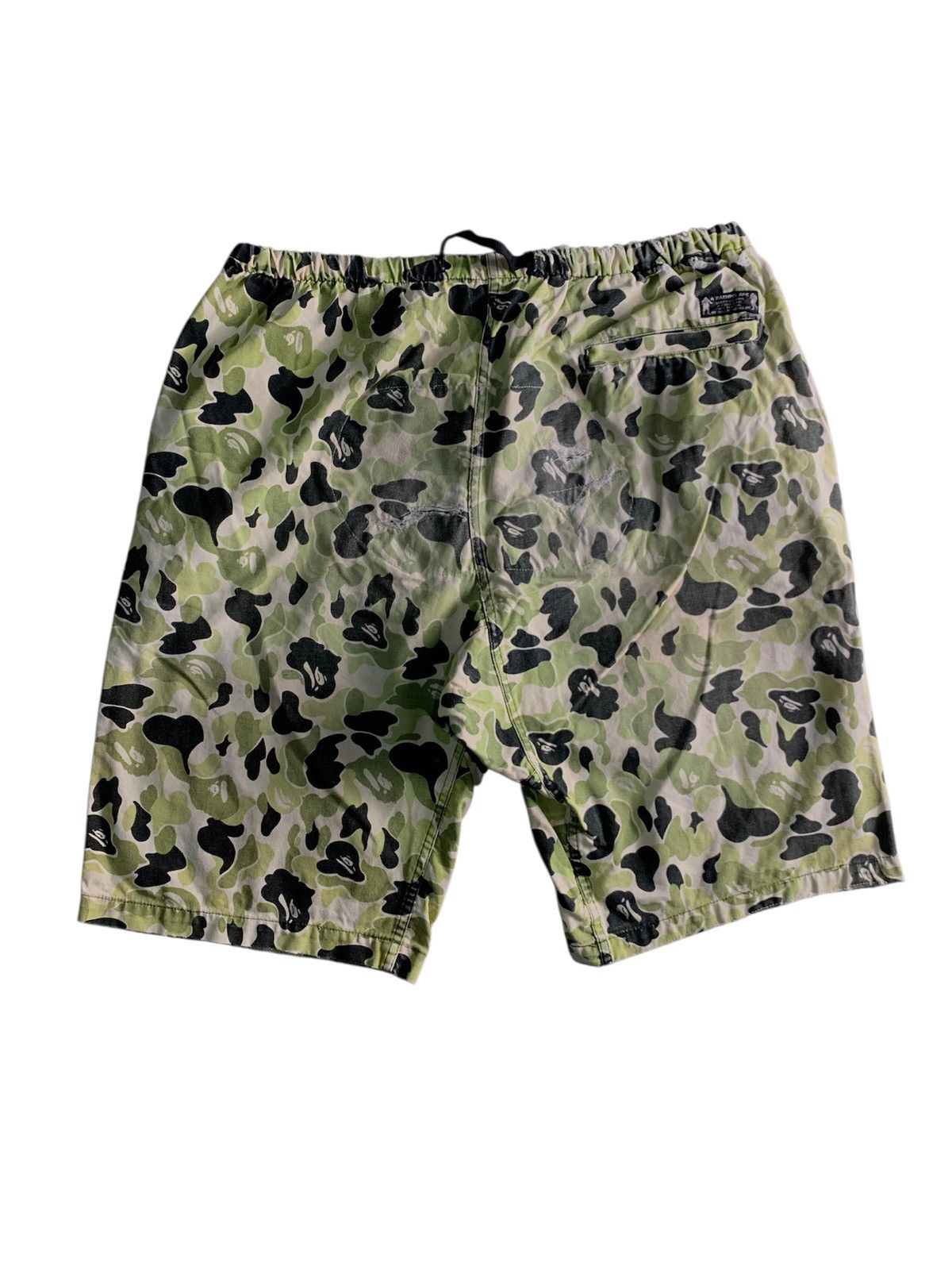 Japanese Brand A Bathing Ape Camo cargo short pant Size US 35 - 2 Thumbnail