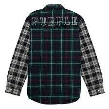 Purple Purple Brand Plaid Shirt Jacket Size US XS / EU 42 / 0 - 2 Thumbnail